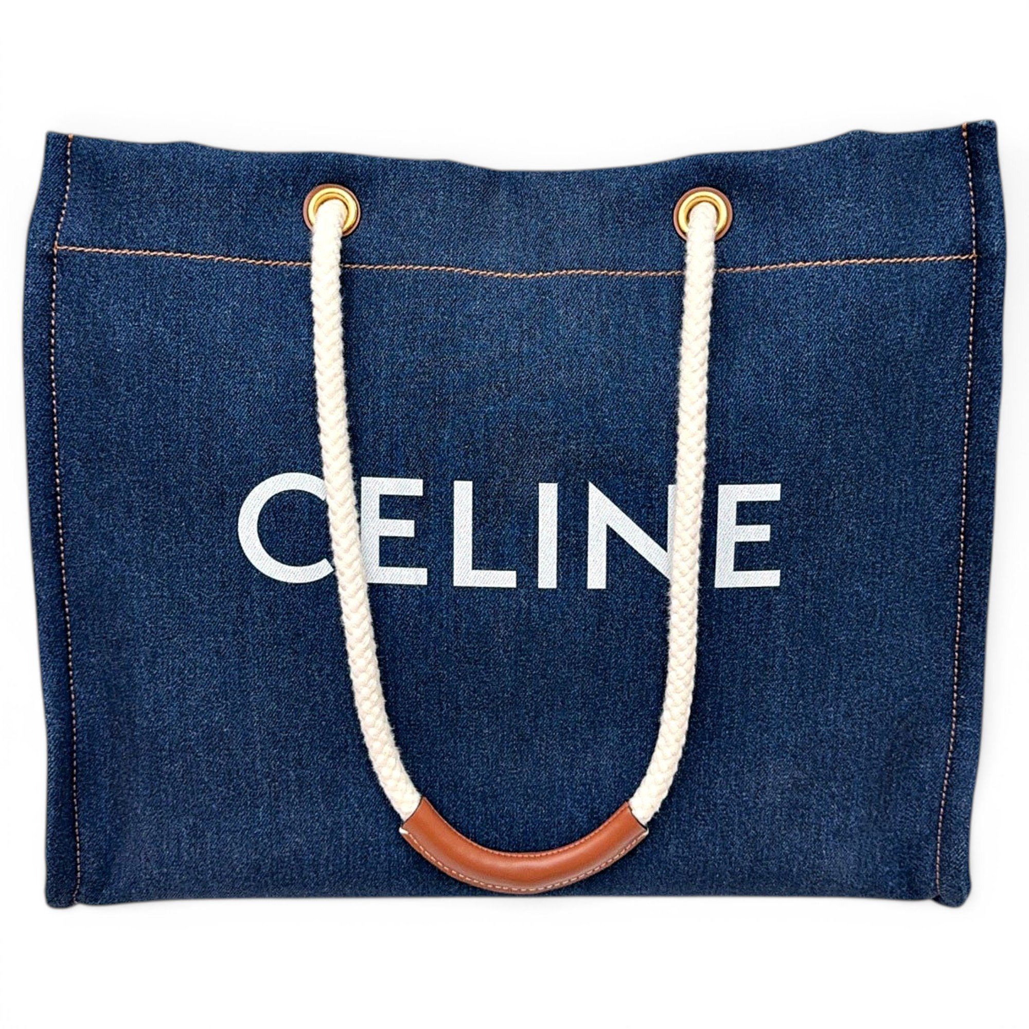 Cabas Horizotal cloth tote