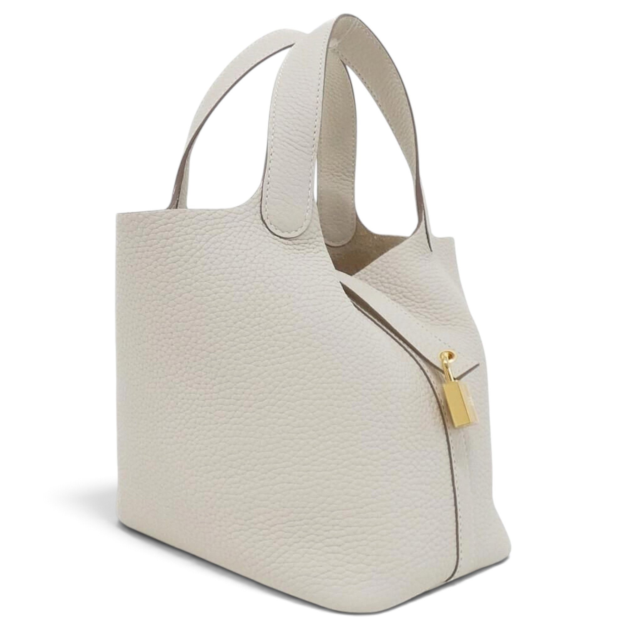 Picotin leather handbag