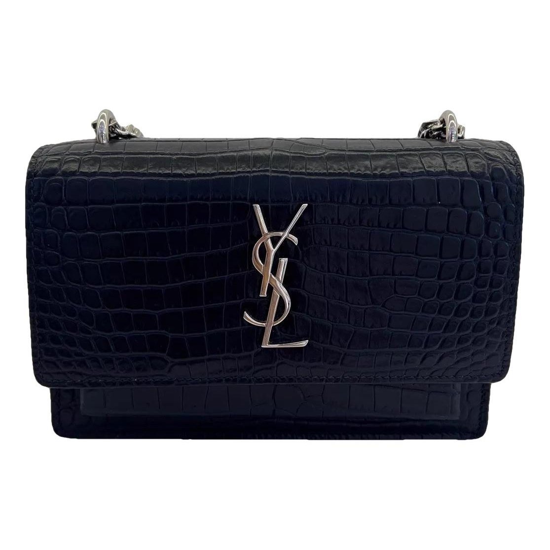 Sunset leather handbag
