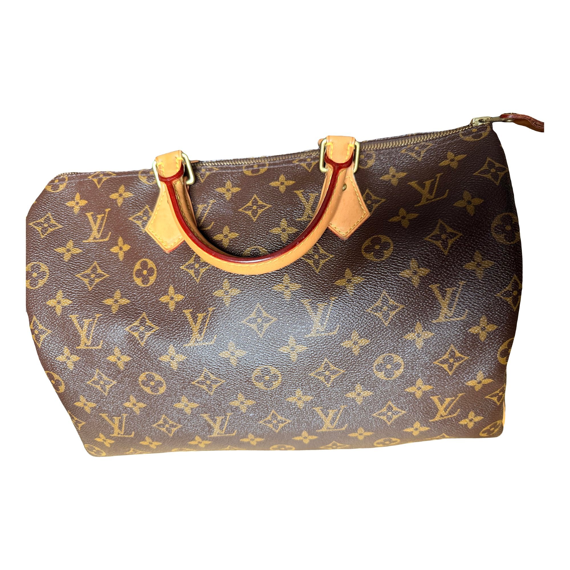 Speedy leather handbag