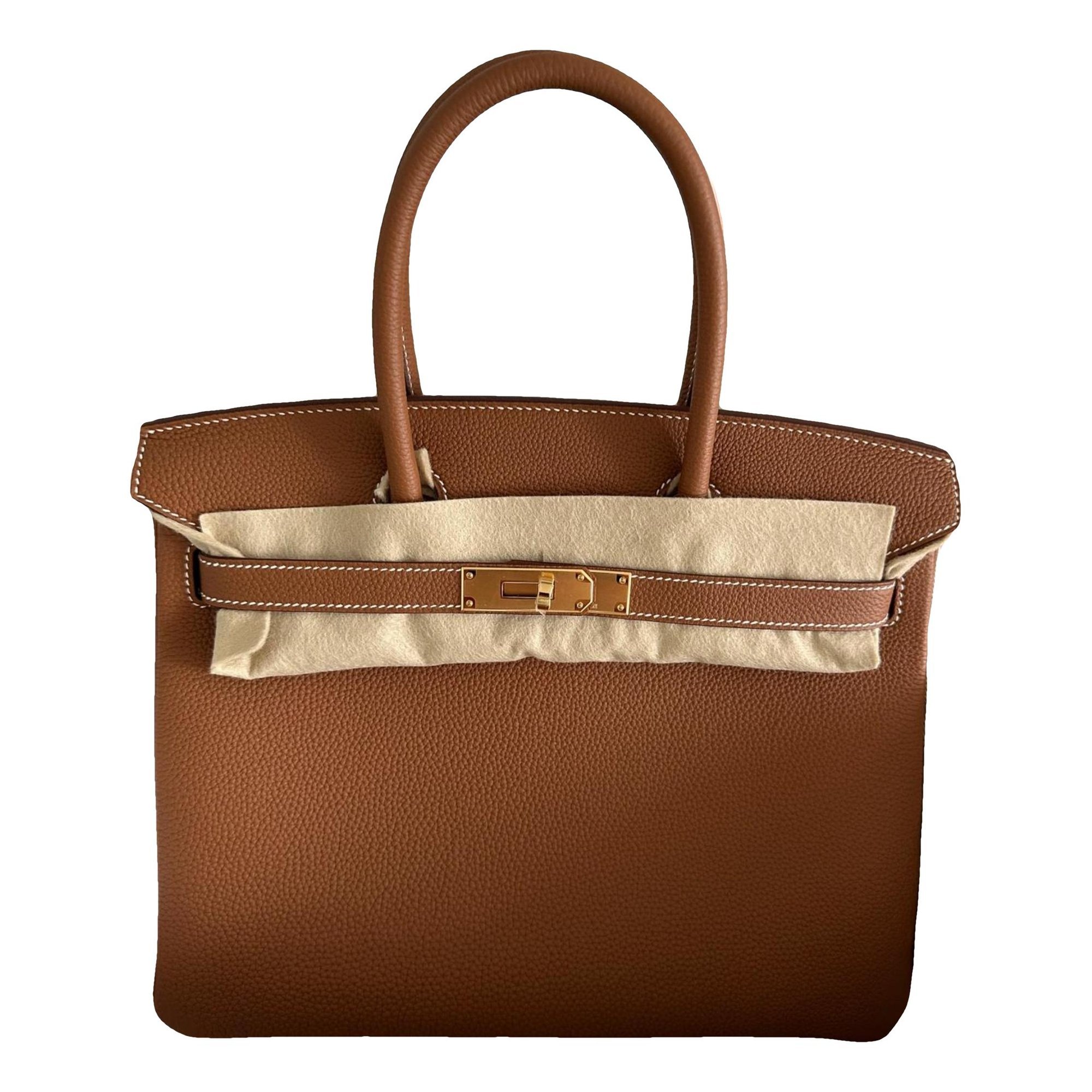 Birkin 30 leather handbag