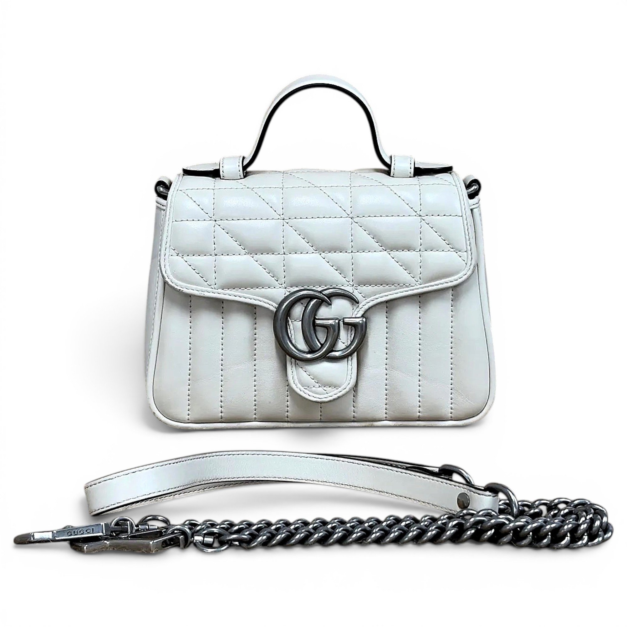 GG Marmont Flap leather handbag