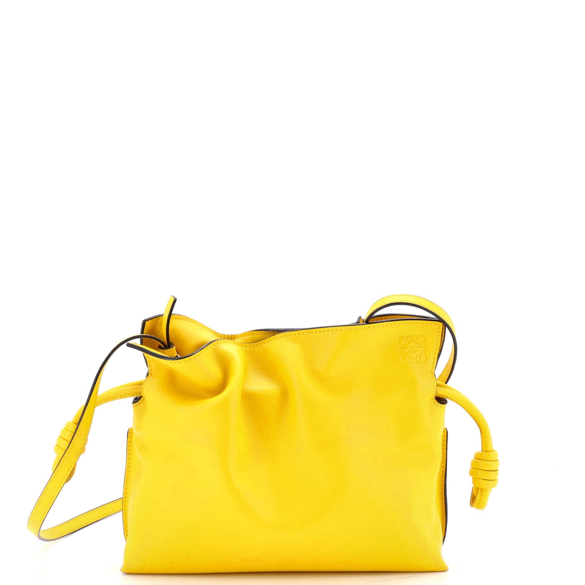 Loewe Flamenco Knot Clutch Leather Mini