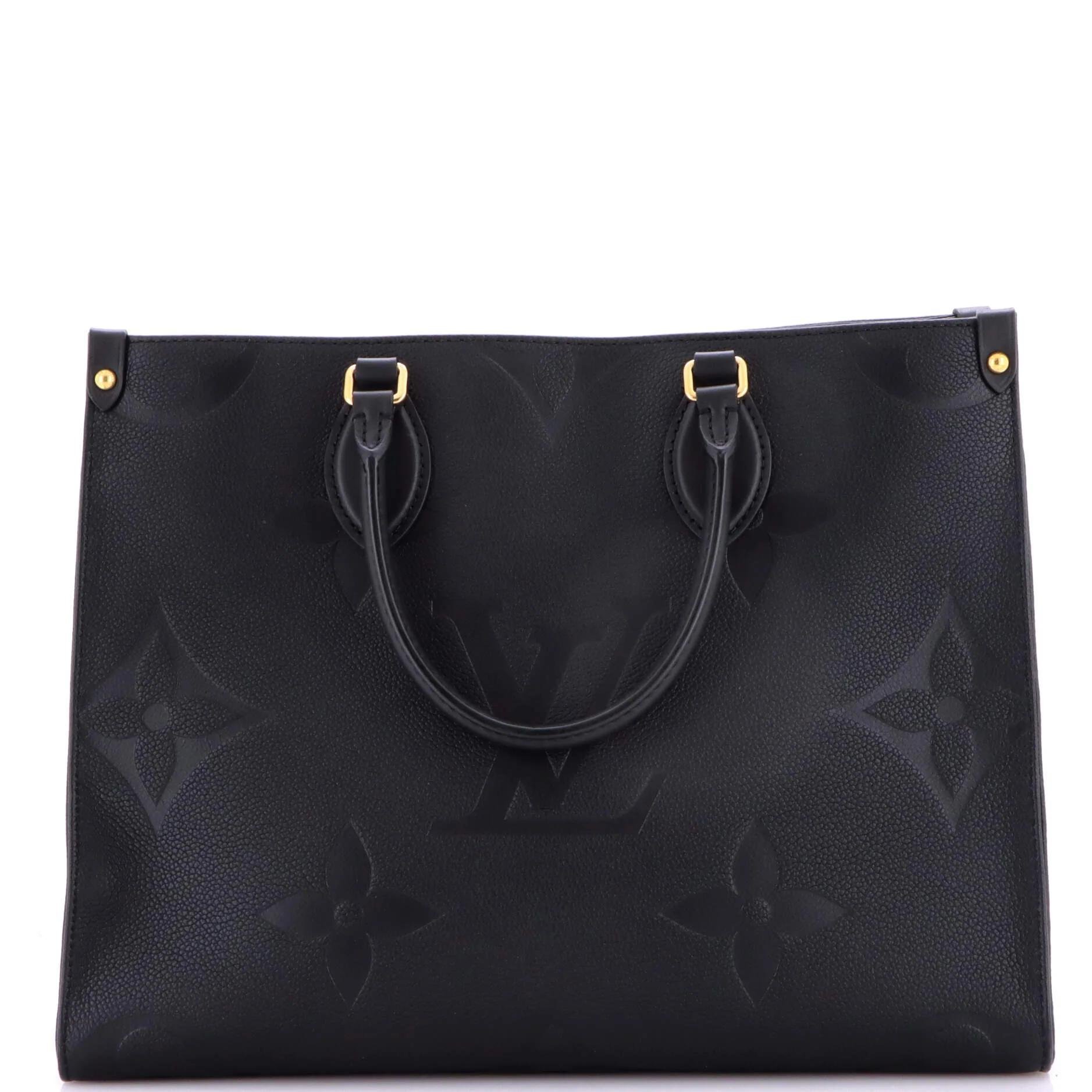 Leather tote
