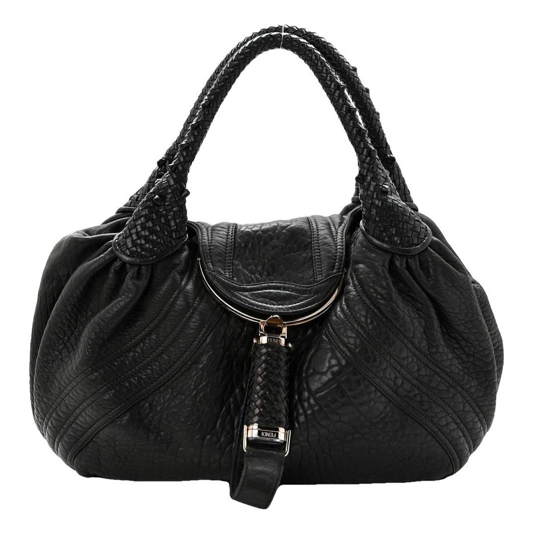 Spy leather handbag