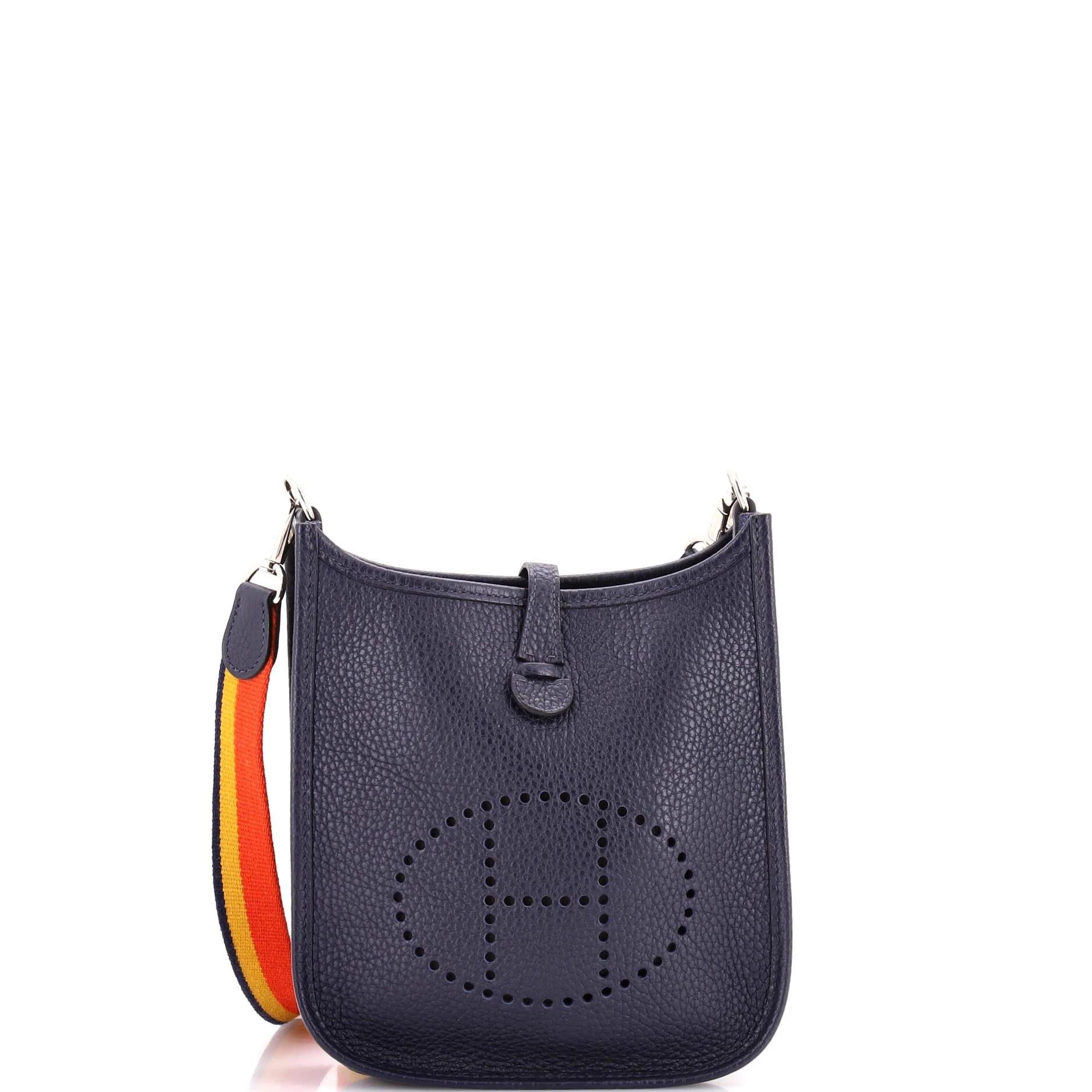 Mini Evelyne leather crossbody bag