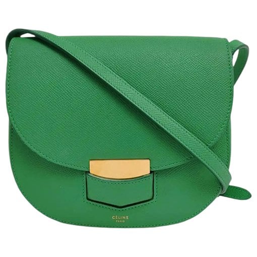 Celine Trotteur leather handbag