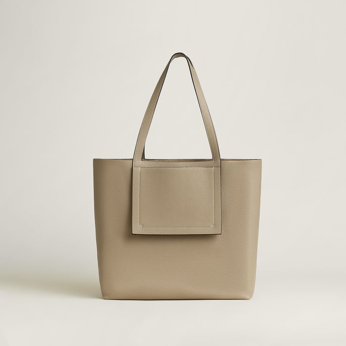 Beige Marfa Hermès Cabasellier 46 Bag