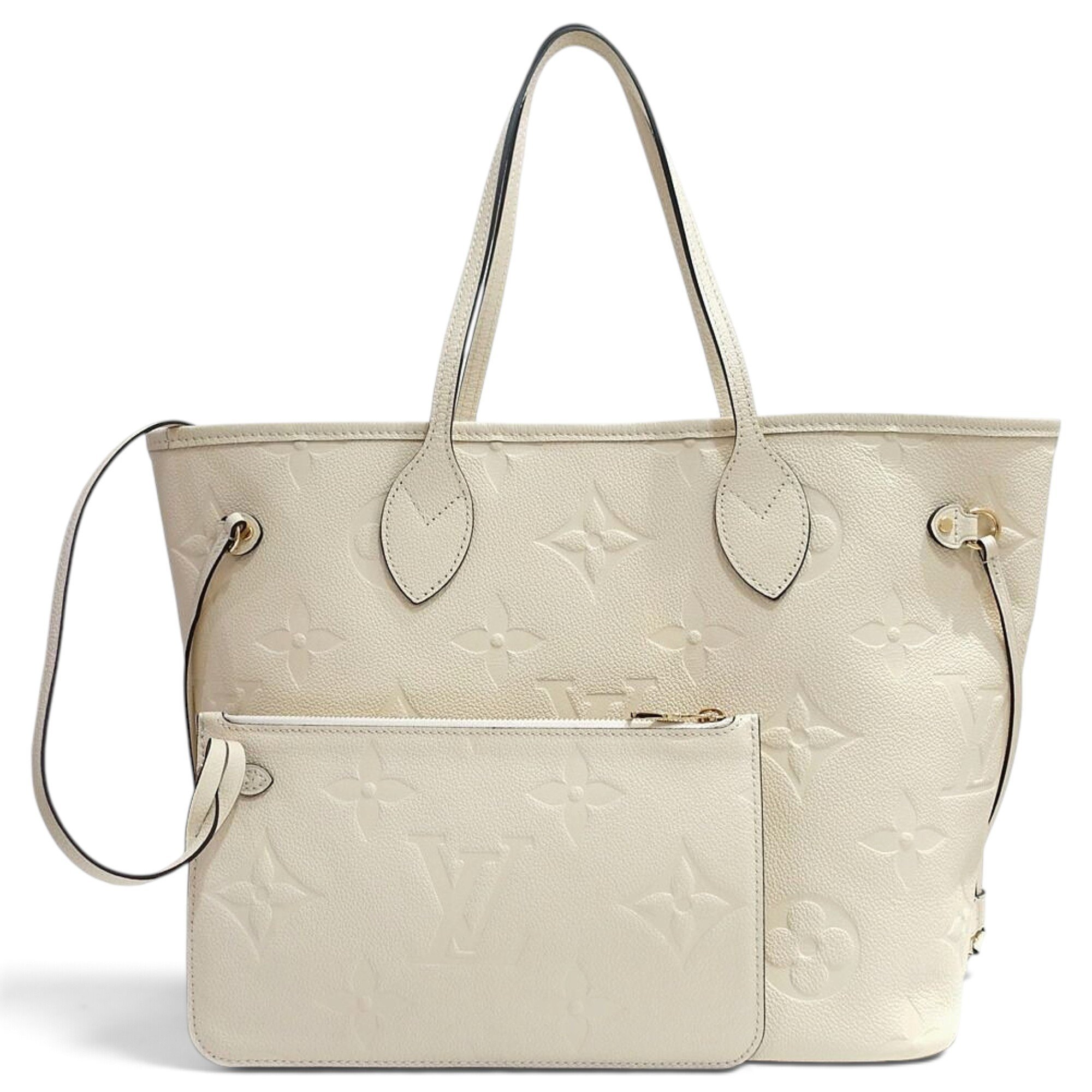 Neverfull leather tote