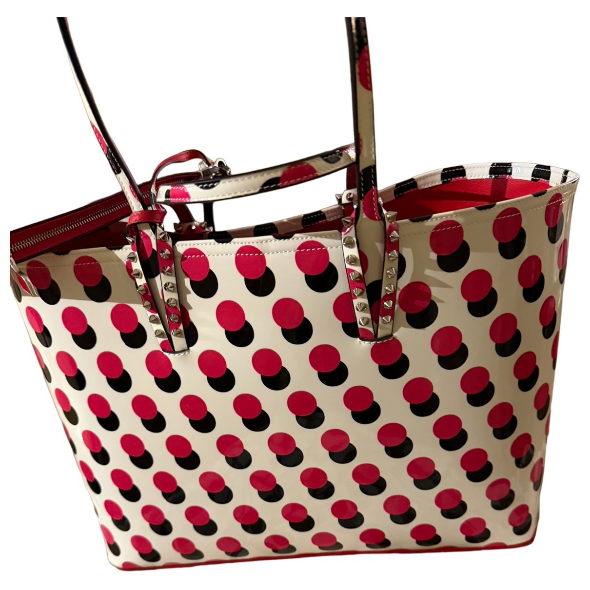 Cabata patent leather tote