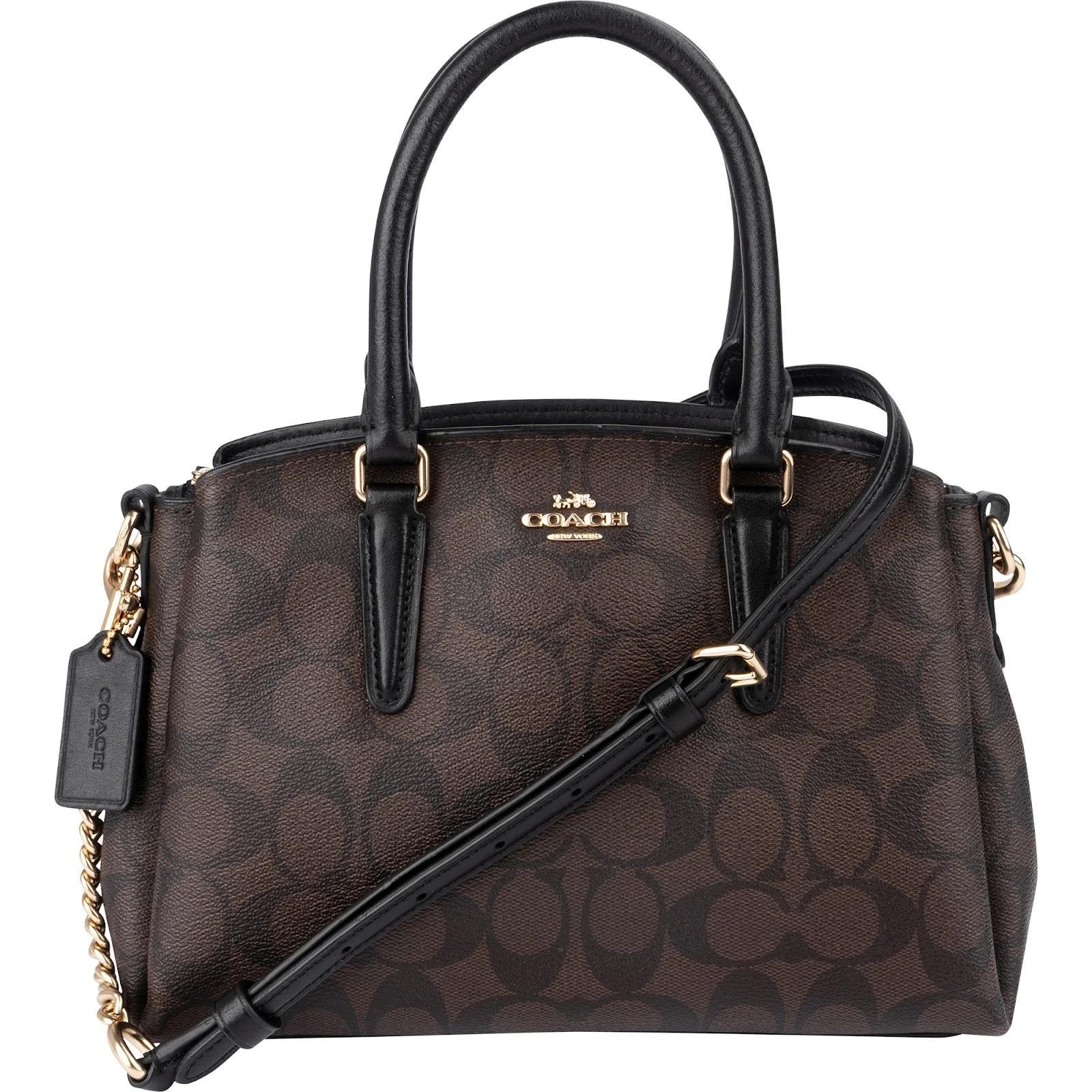 Signature Sufflette leather handbag