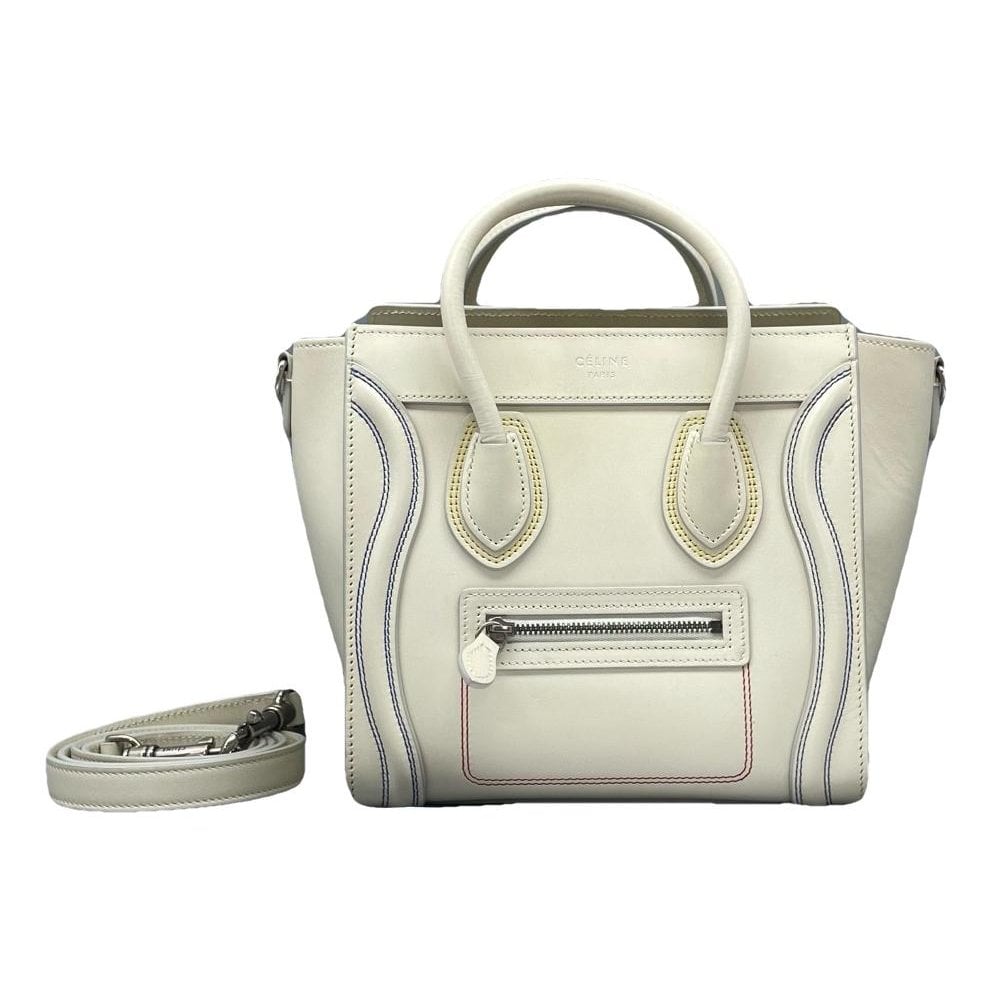 Nano Luggage leather handbag