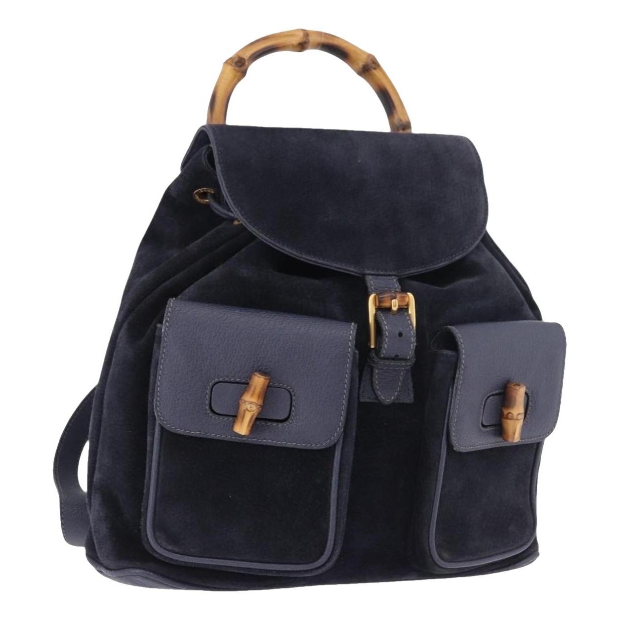 Leather backpack