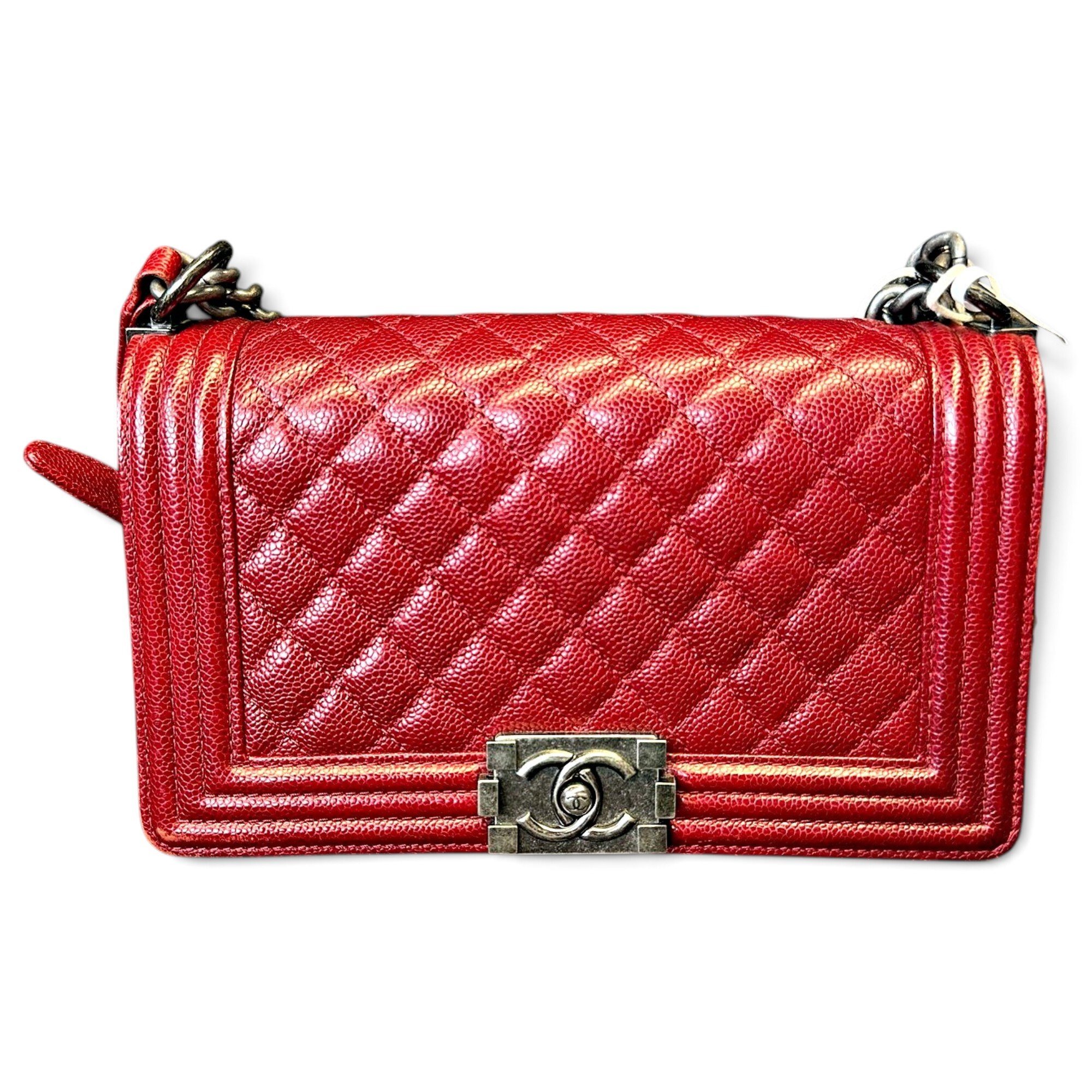 Boy leather crossbody bag