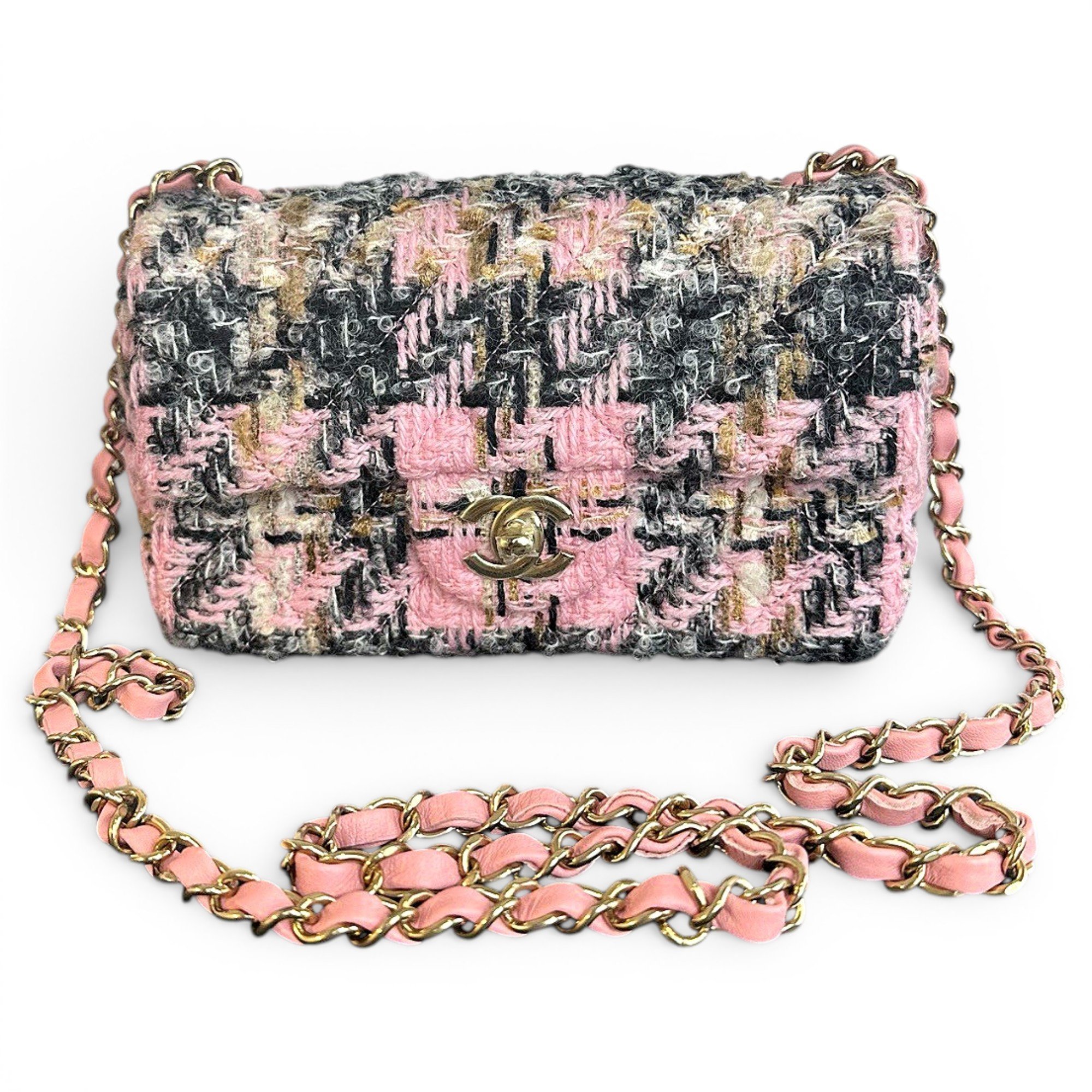 Timeless/Classique tweed crossbody bag