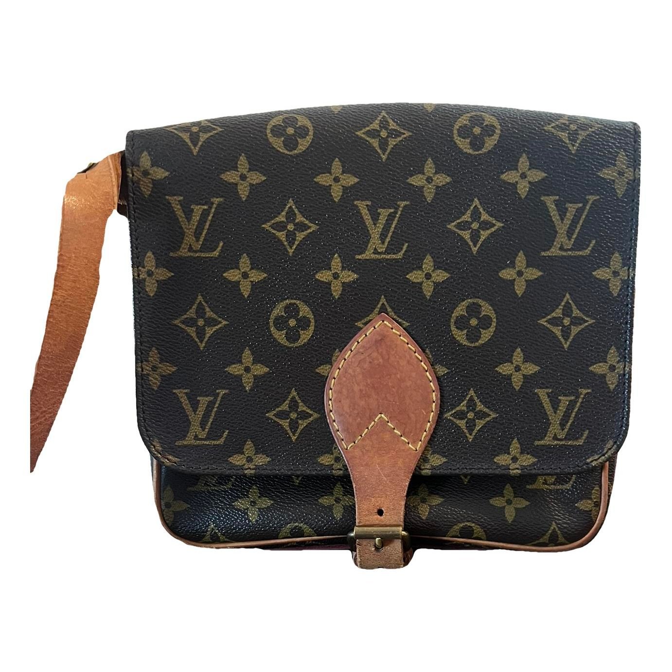 Louis Vuitton Cartouchière leather crossbody bag