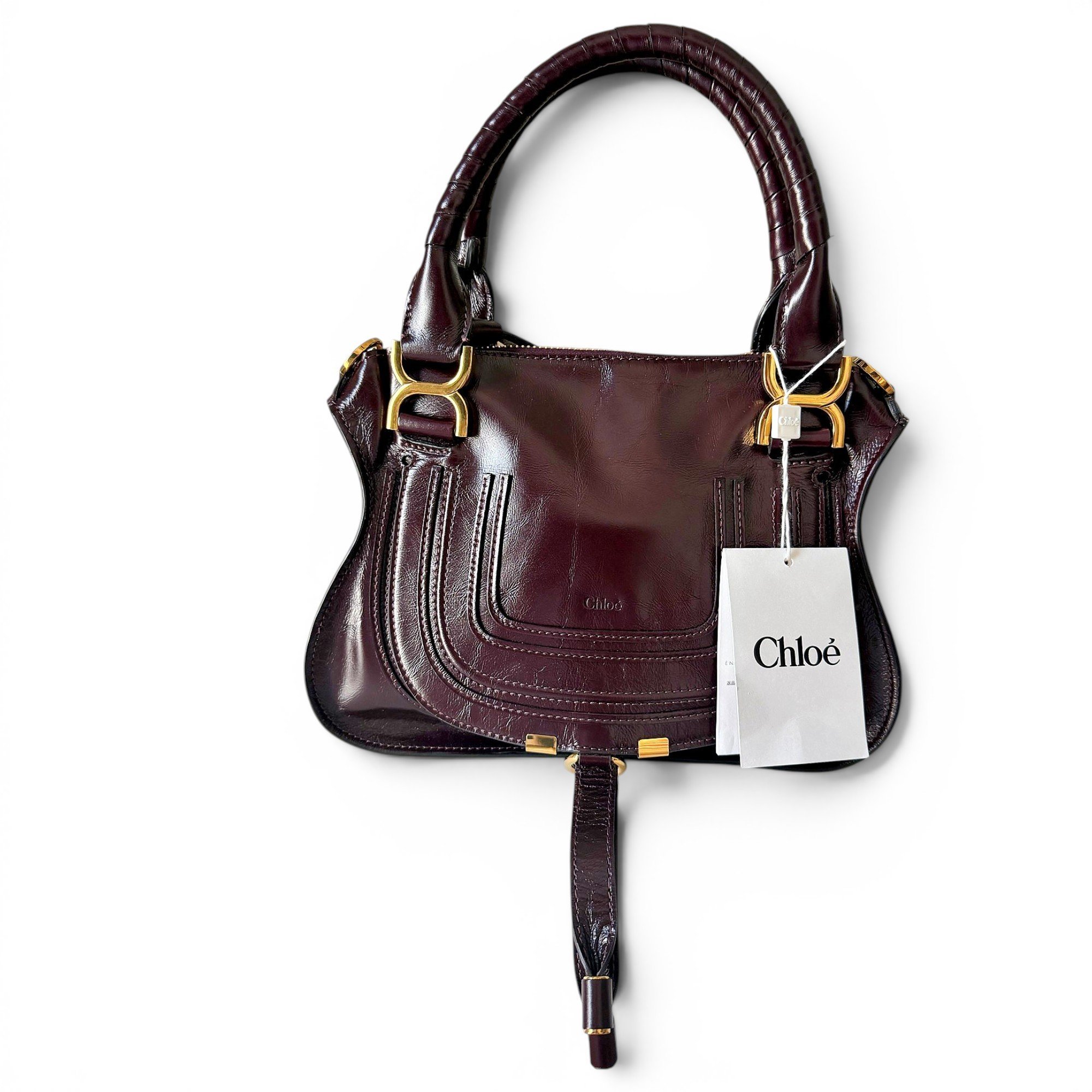 Marcie leather handbag