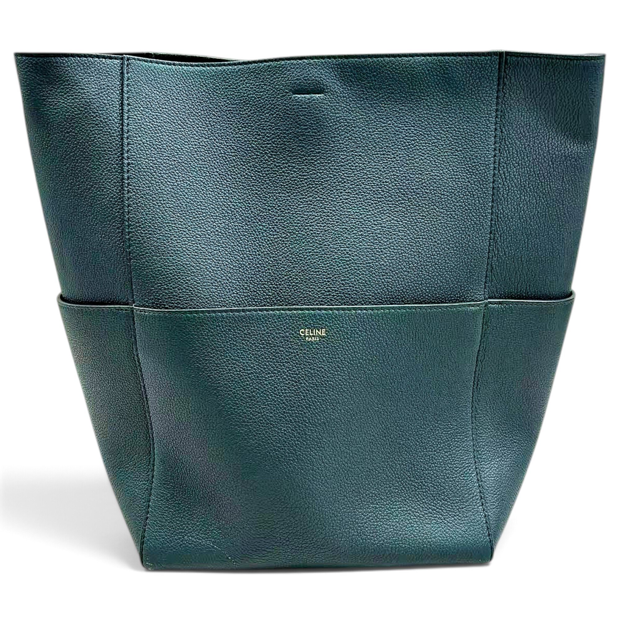 Seau Sangle leather handbag