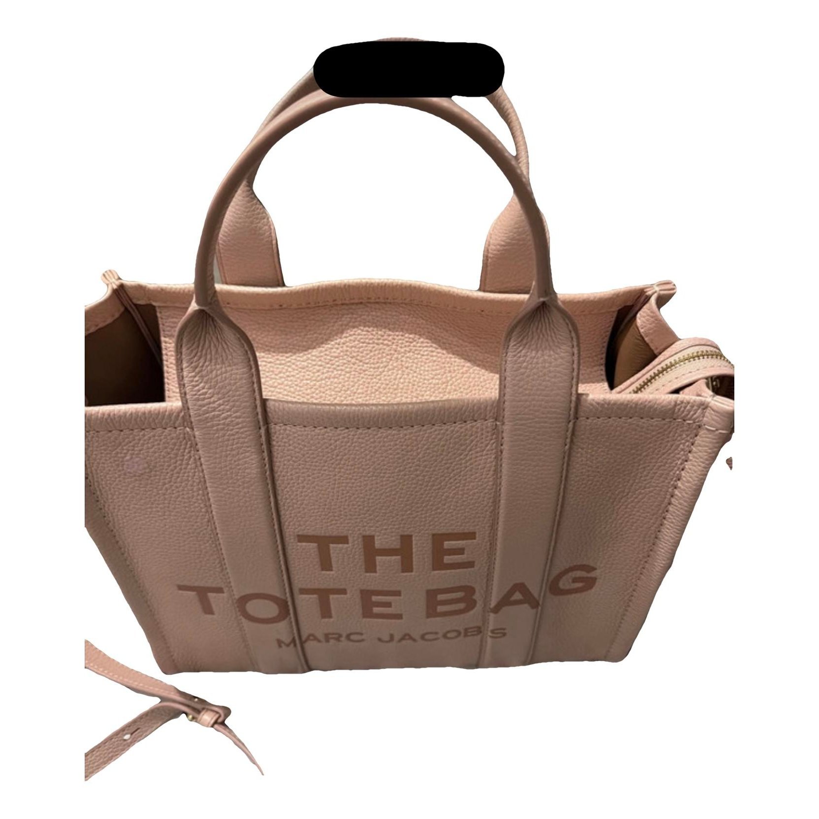 Leather tote