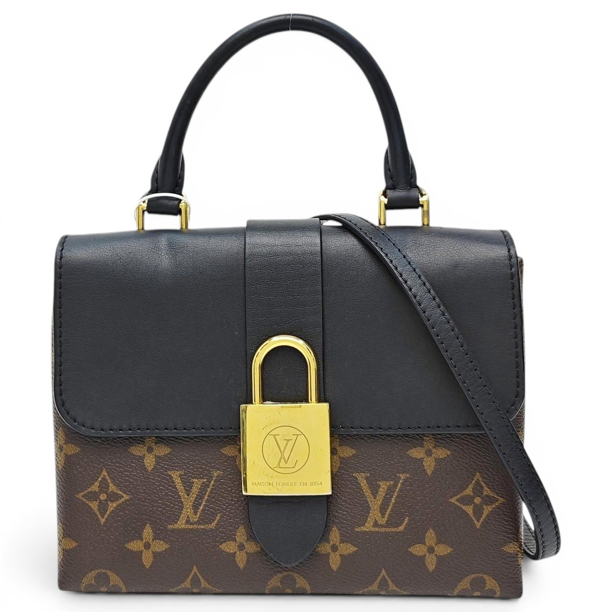 Locky BB leather handbag