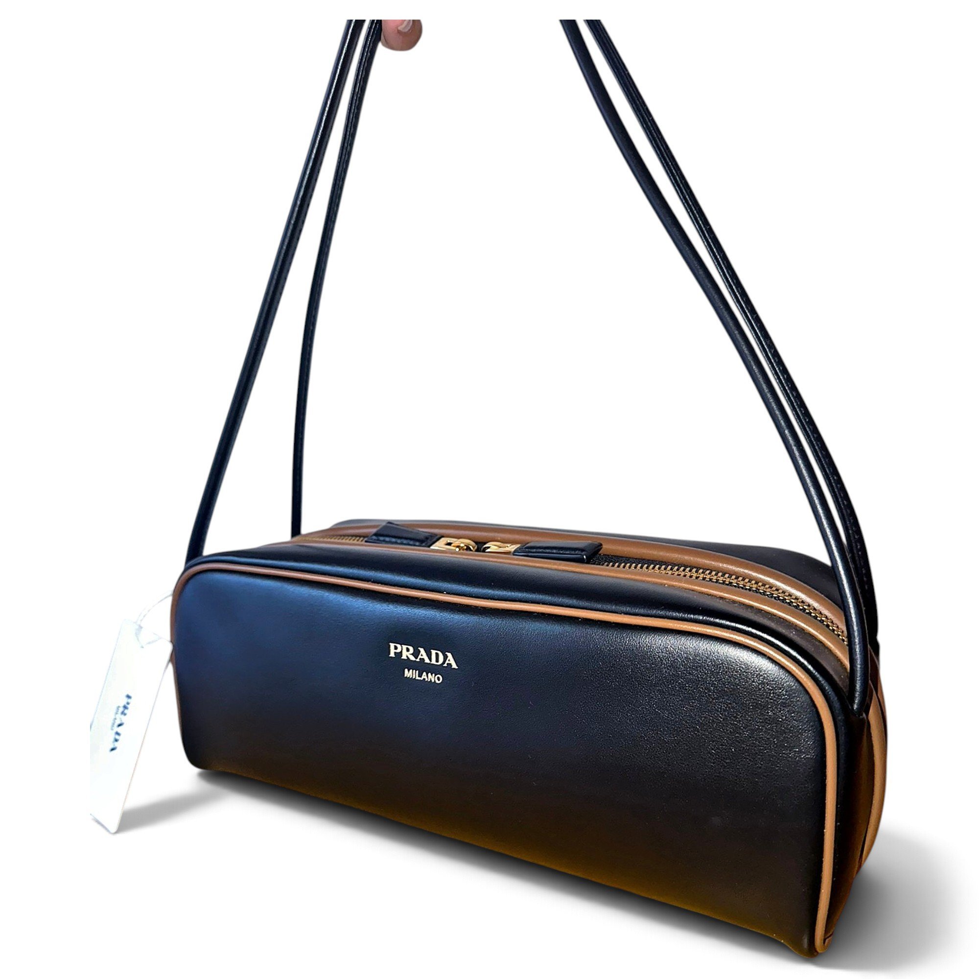 Leather handbag