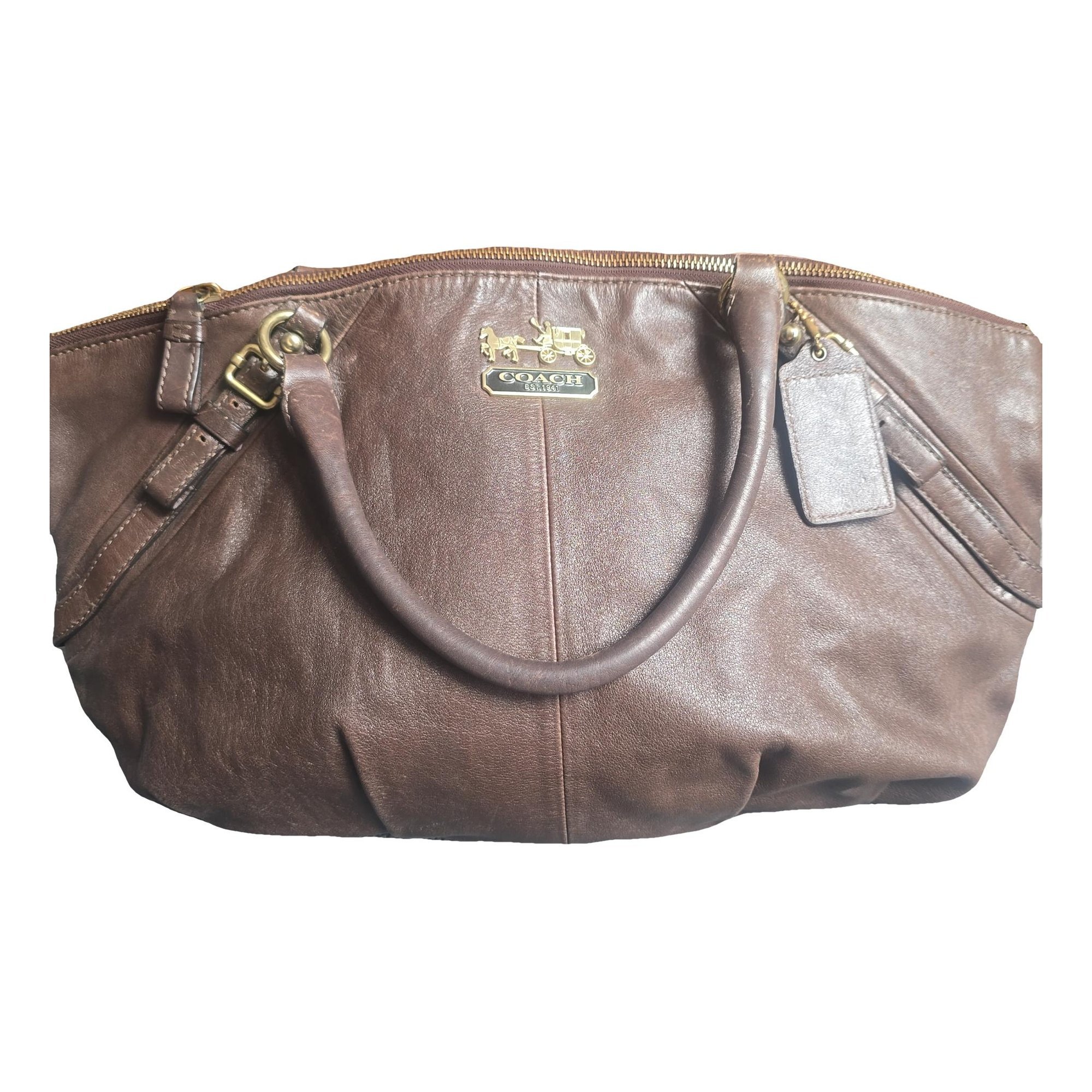 Madison leather handbag