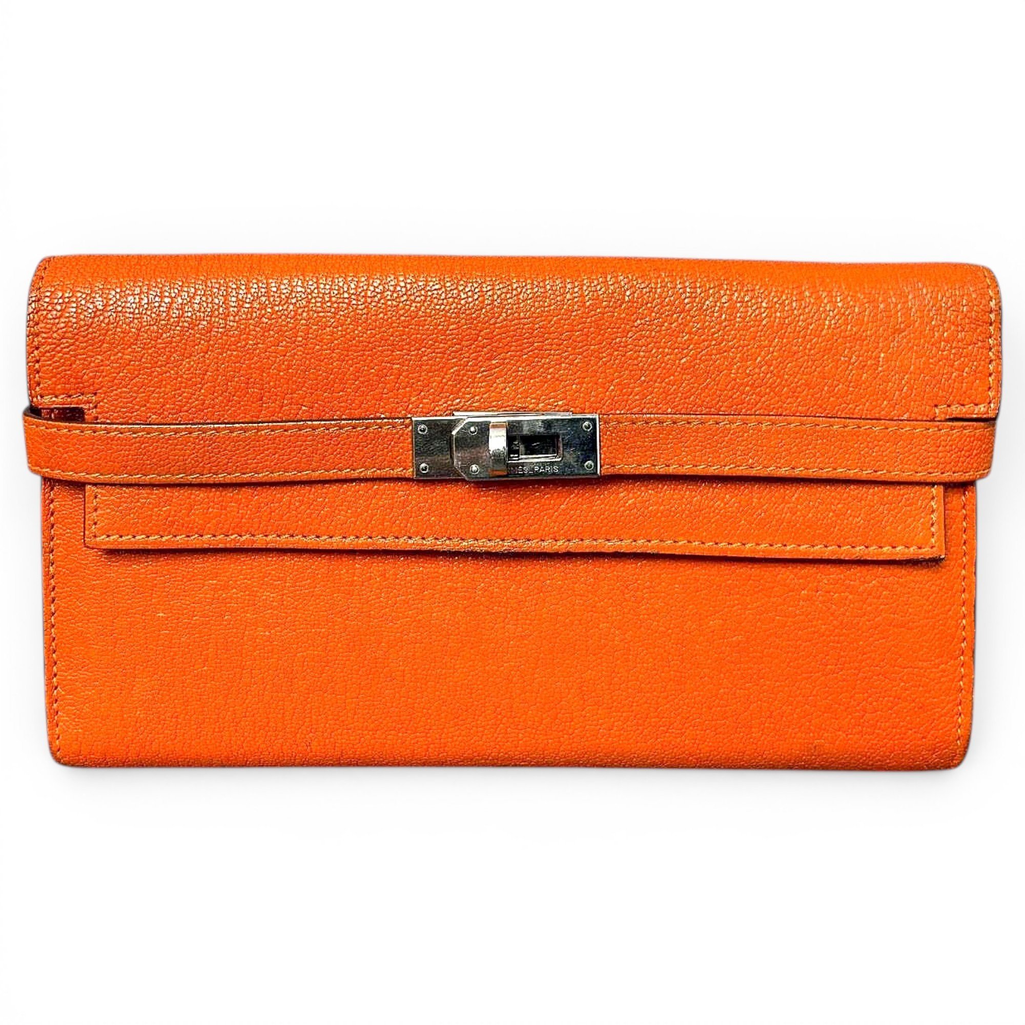 Kelly to go leather clutch bag