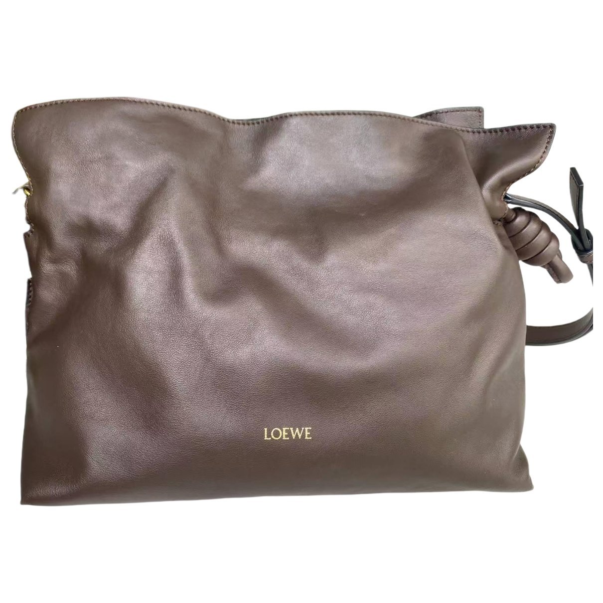 Flamenco leather handbag