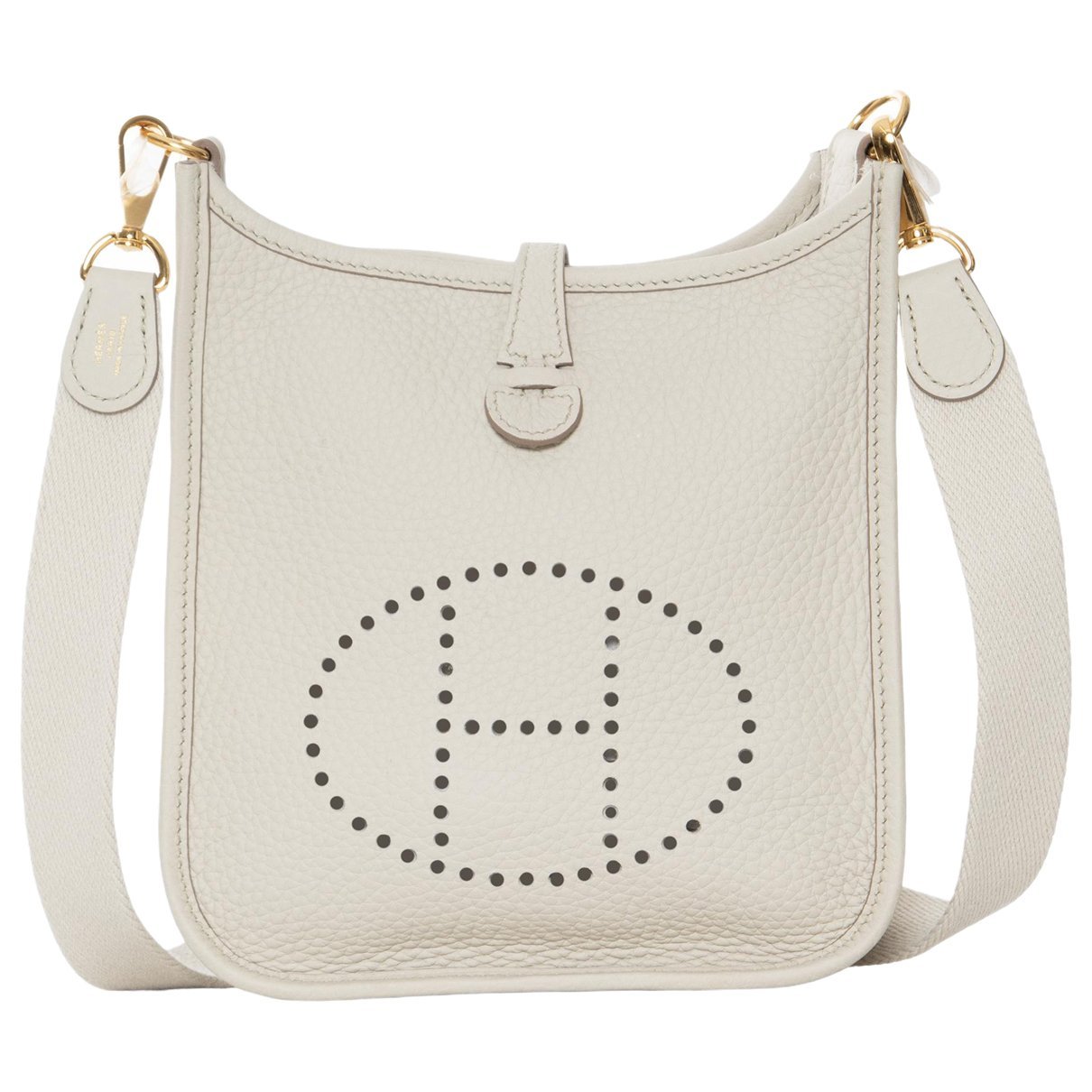 Evelyne leather handbag