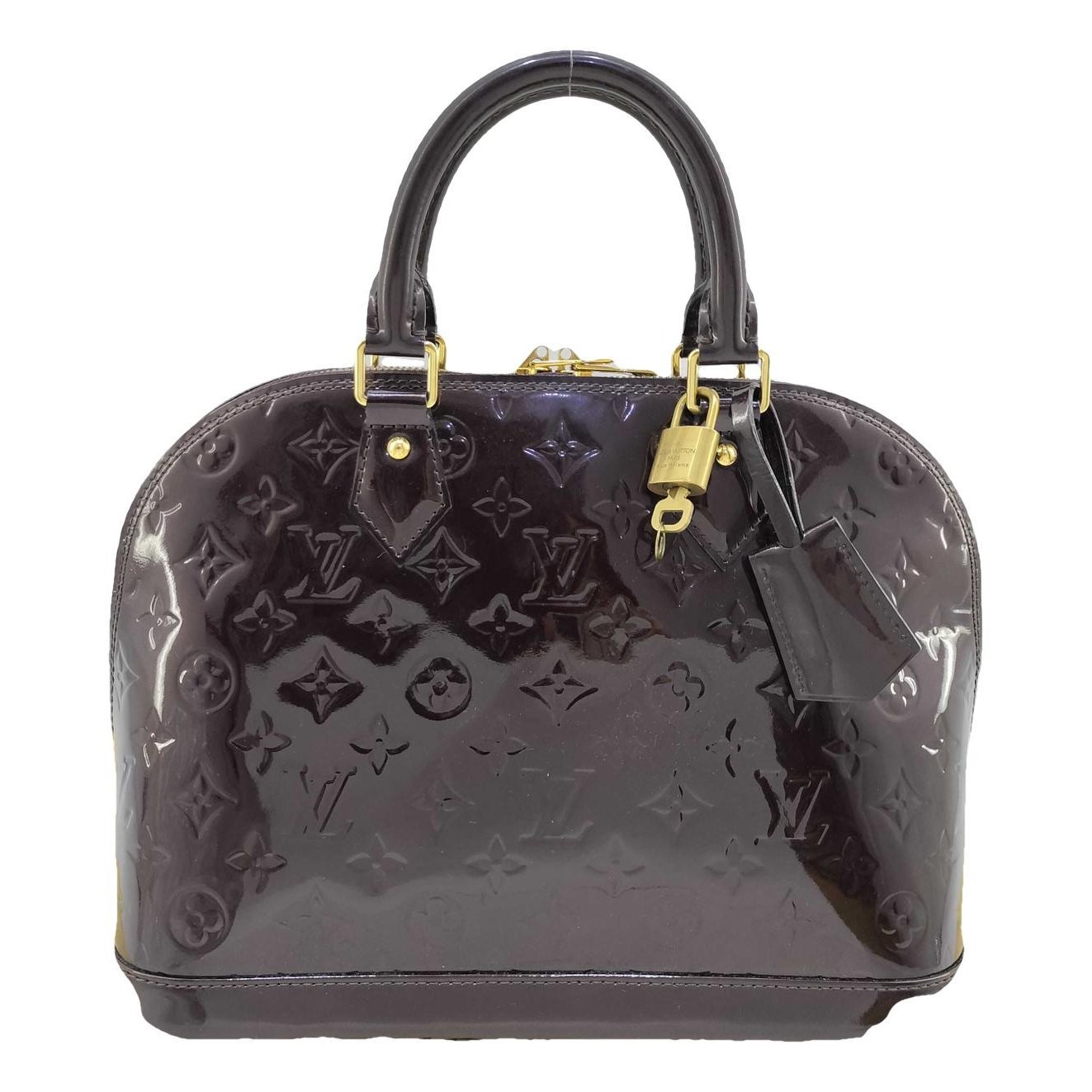 Alma leather handbag