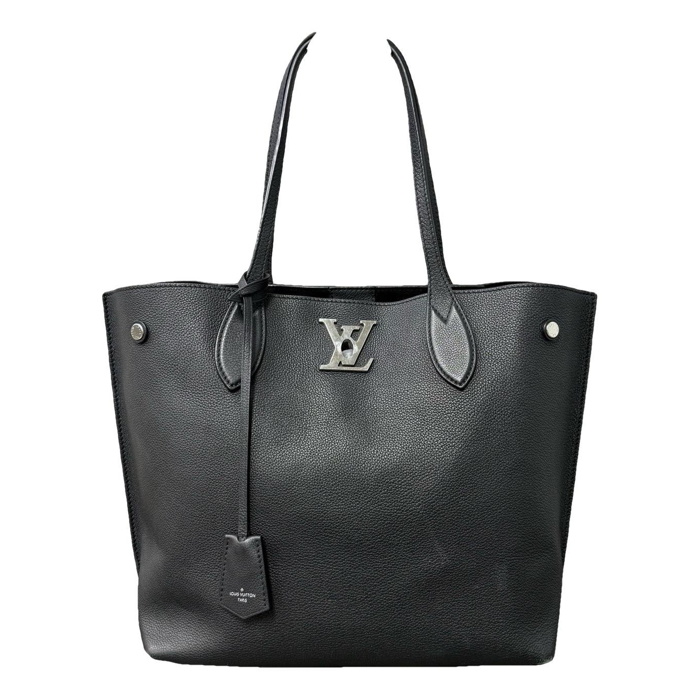 Lockmeto leather handbag