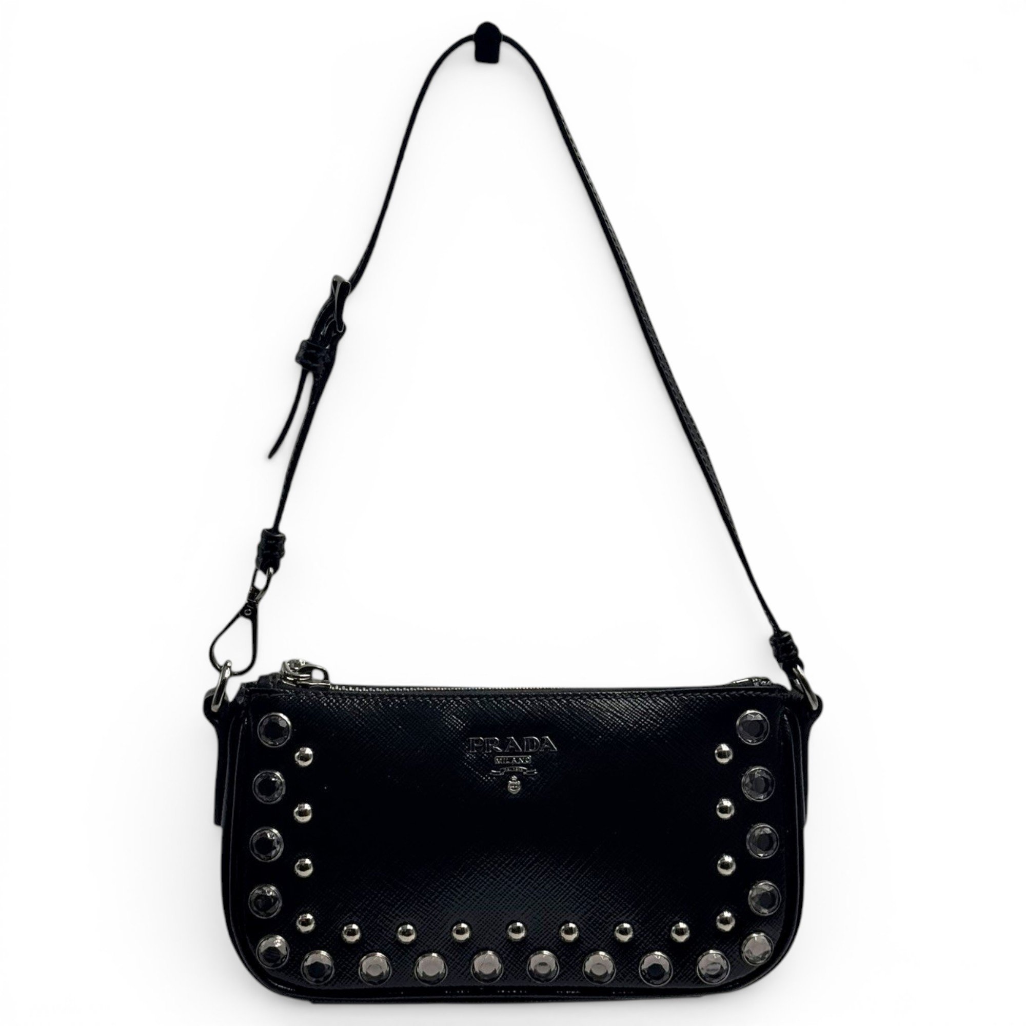 Re-Edition 2000 leather handbag