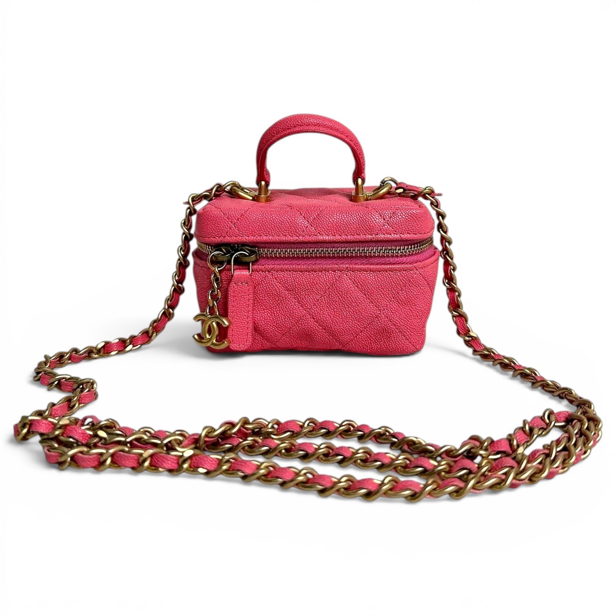 Leather mini bag