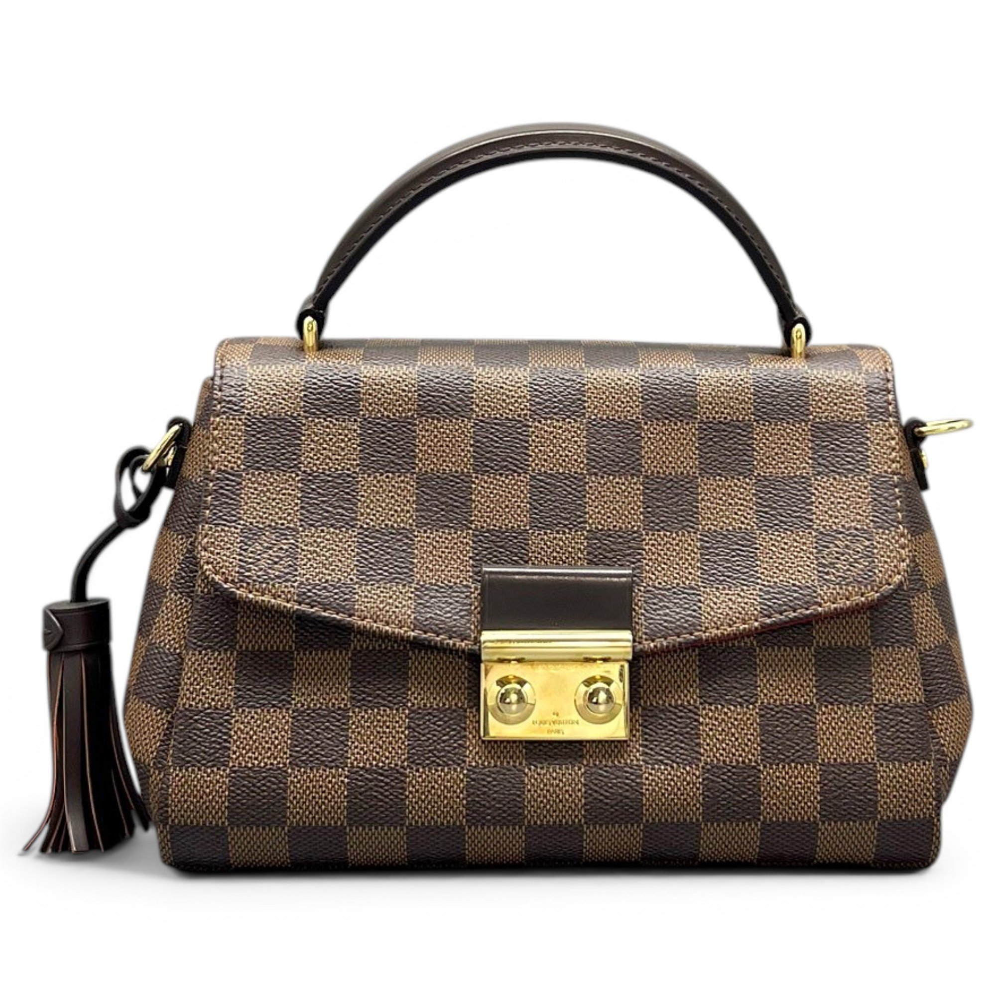Croisette leather handbag