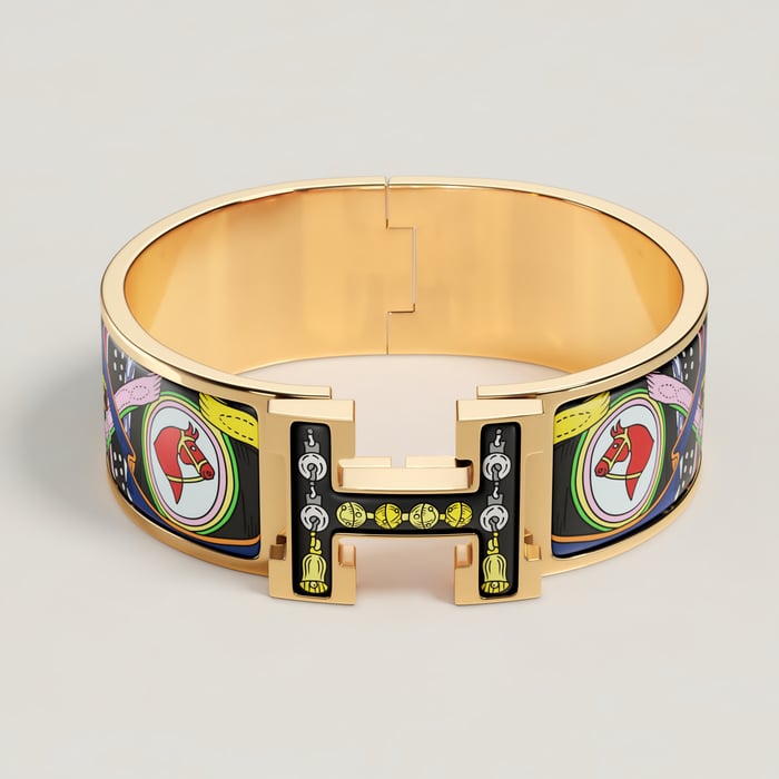 Étincelles Clic Clac H Bouquets Selliers Bracelet