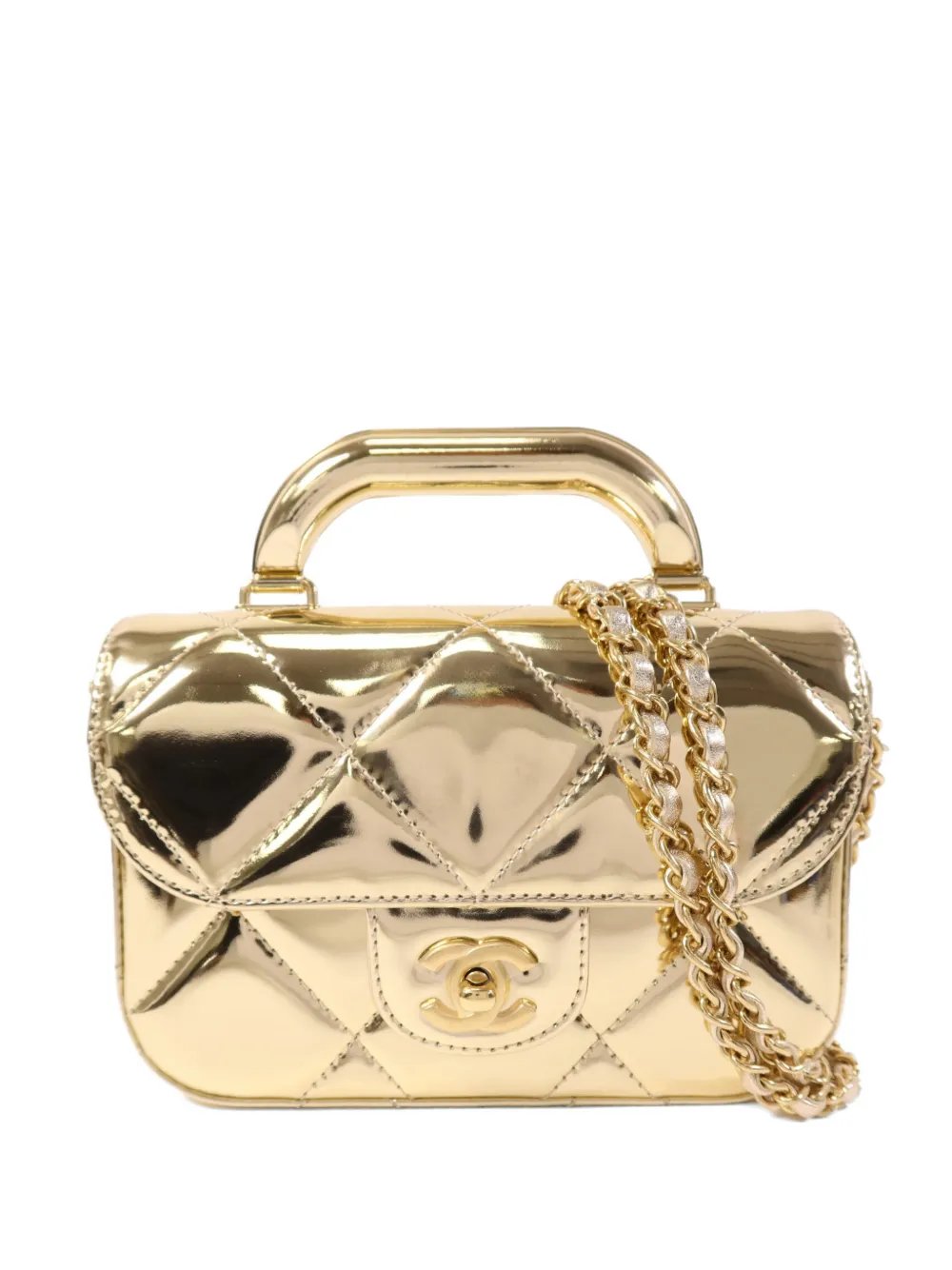 CC turn-lock tote bag