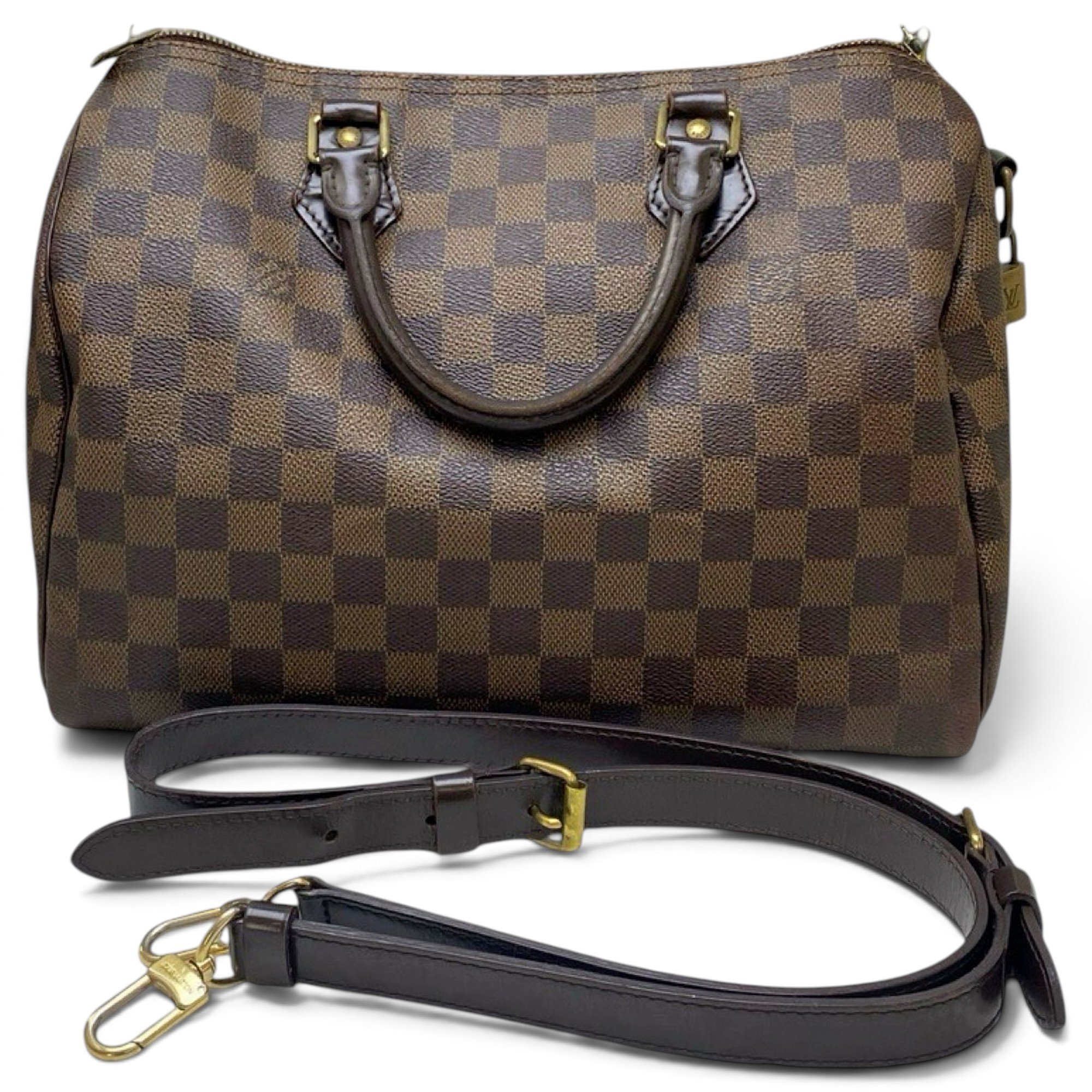 Speedy Bandoulière cloth crossbody bag