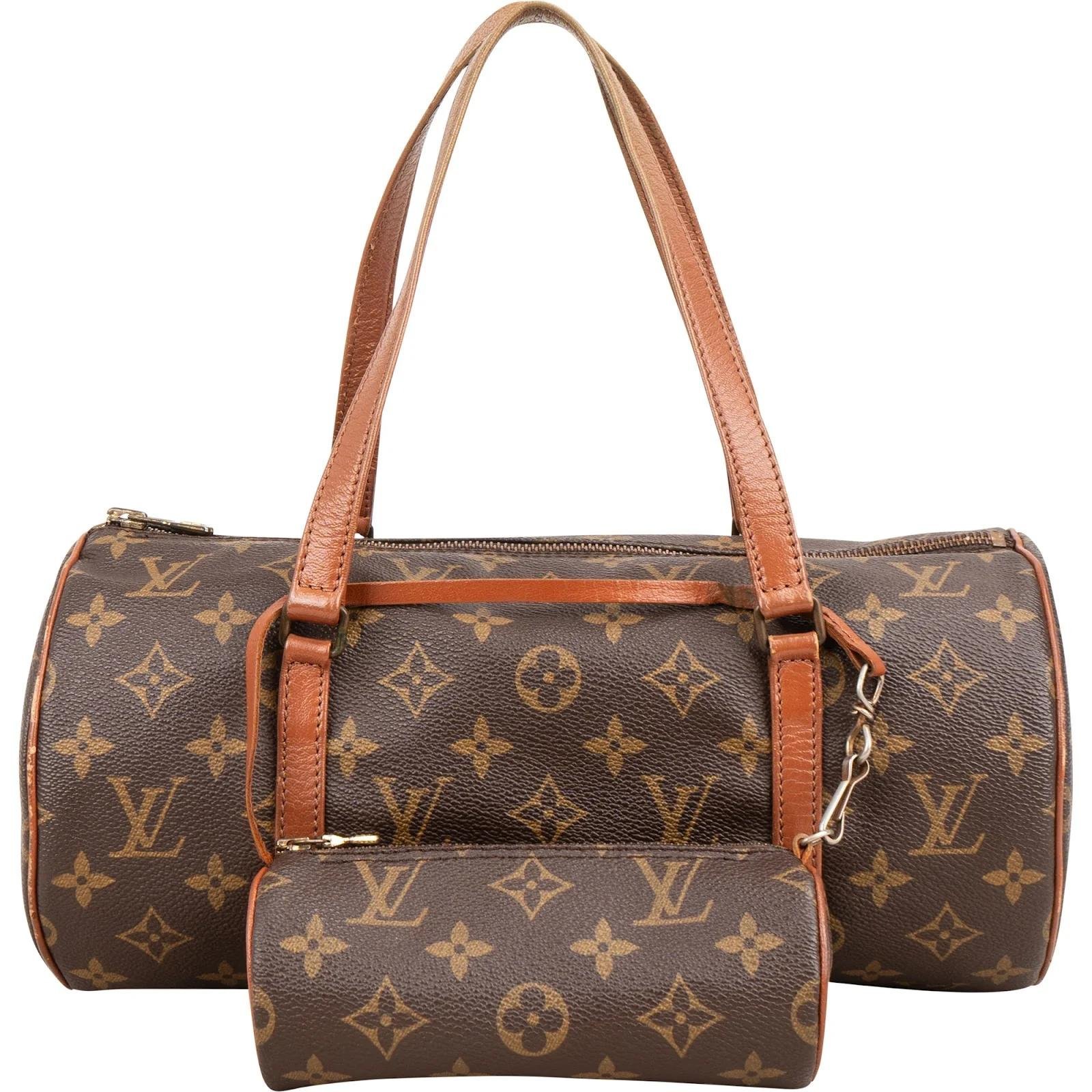 Papillon leather handbag