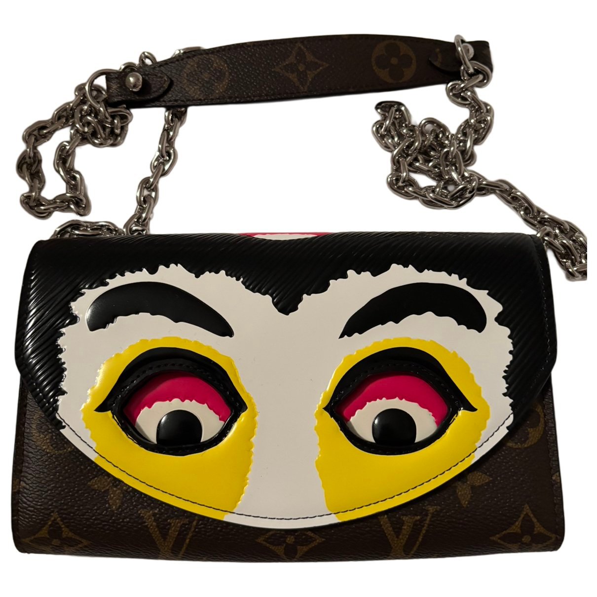 Kabuki cloth crossbody bag