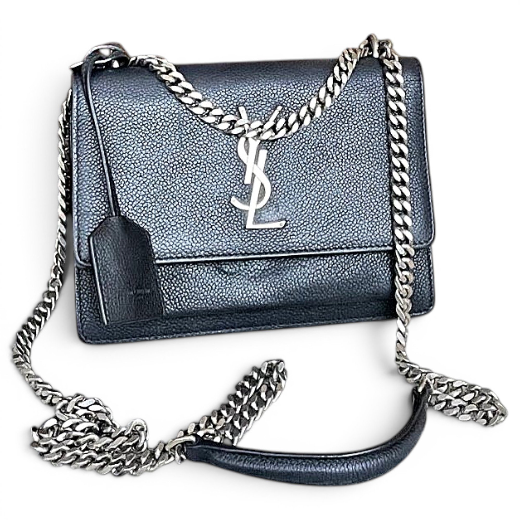 Sunset leather handbag