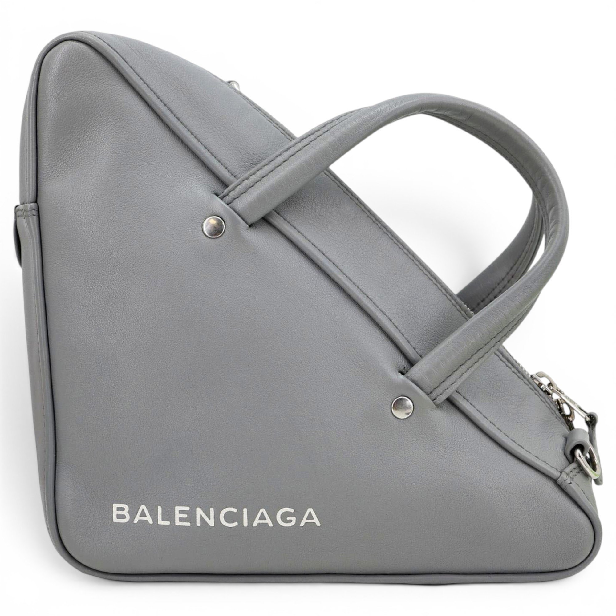 Balenciaga Triangle leather crossbody bag