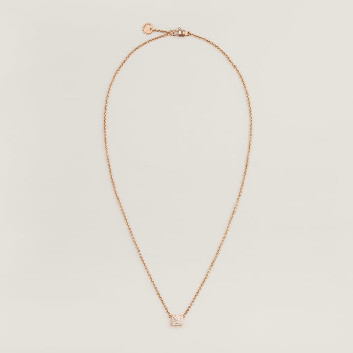 Sans Coloris Hermès Clou d'H Pendant, Small Model