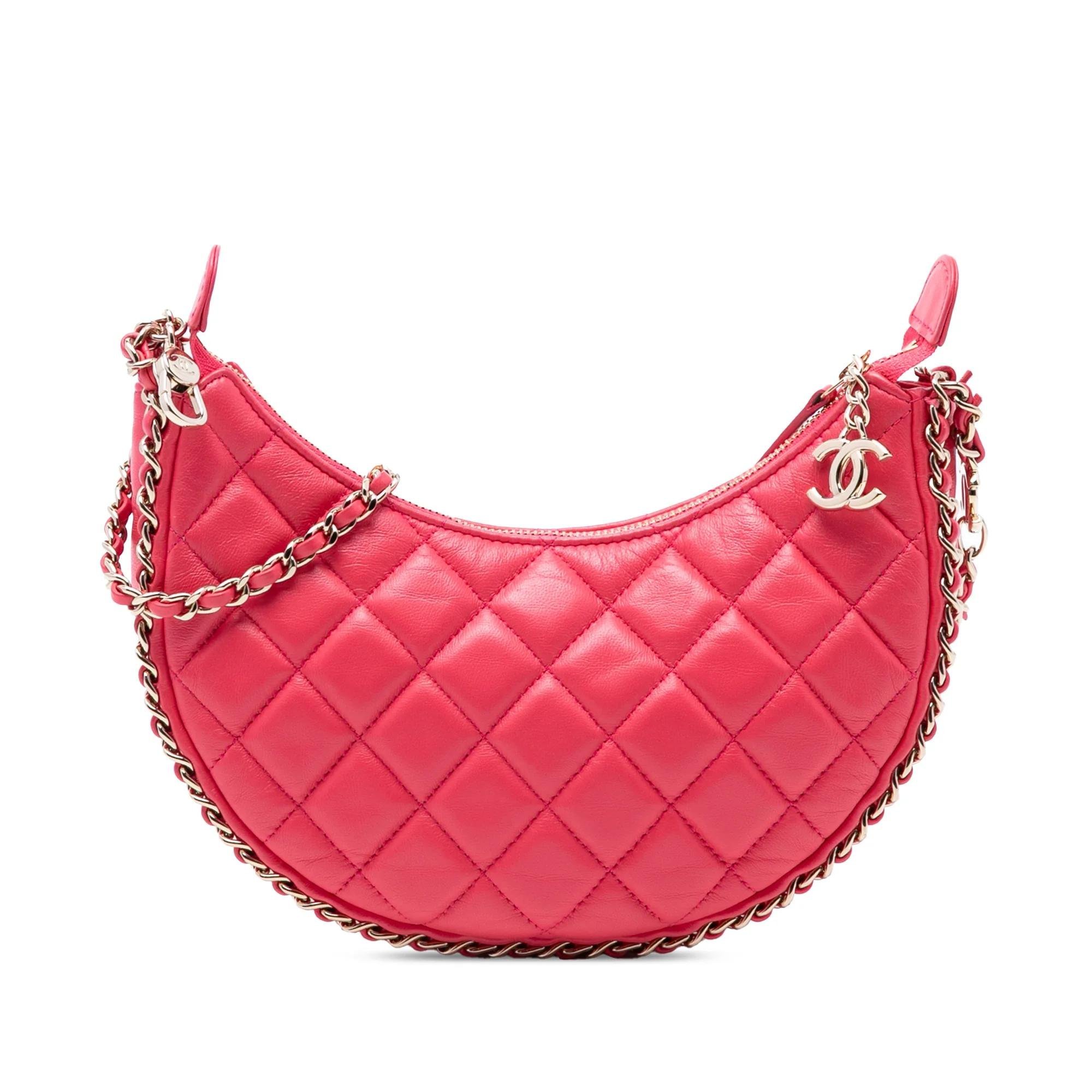 Chain Around pony-style calfskin handbag