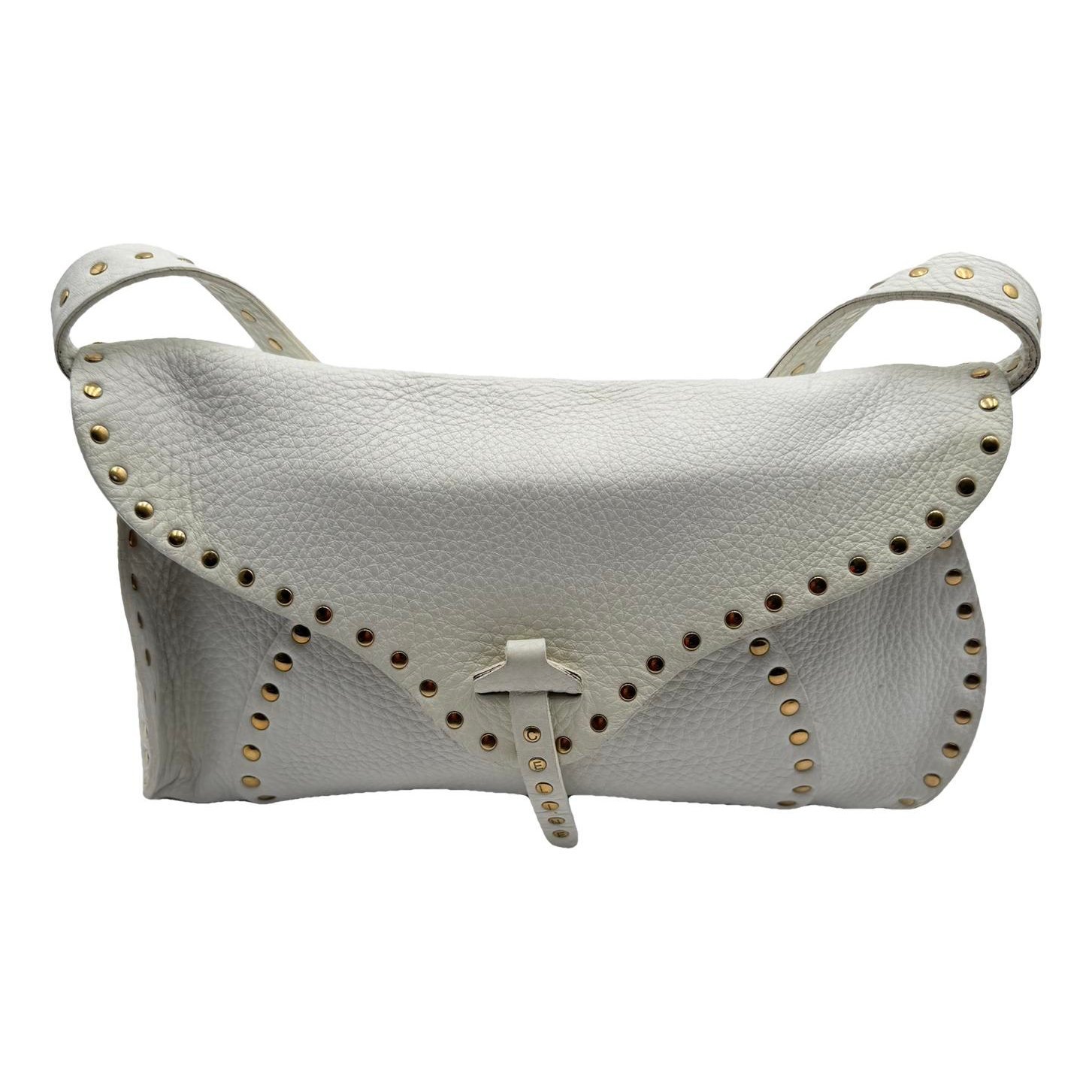 Triomphe leather tote