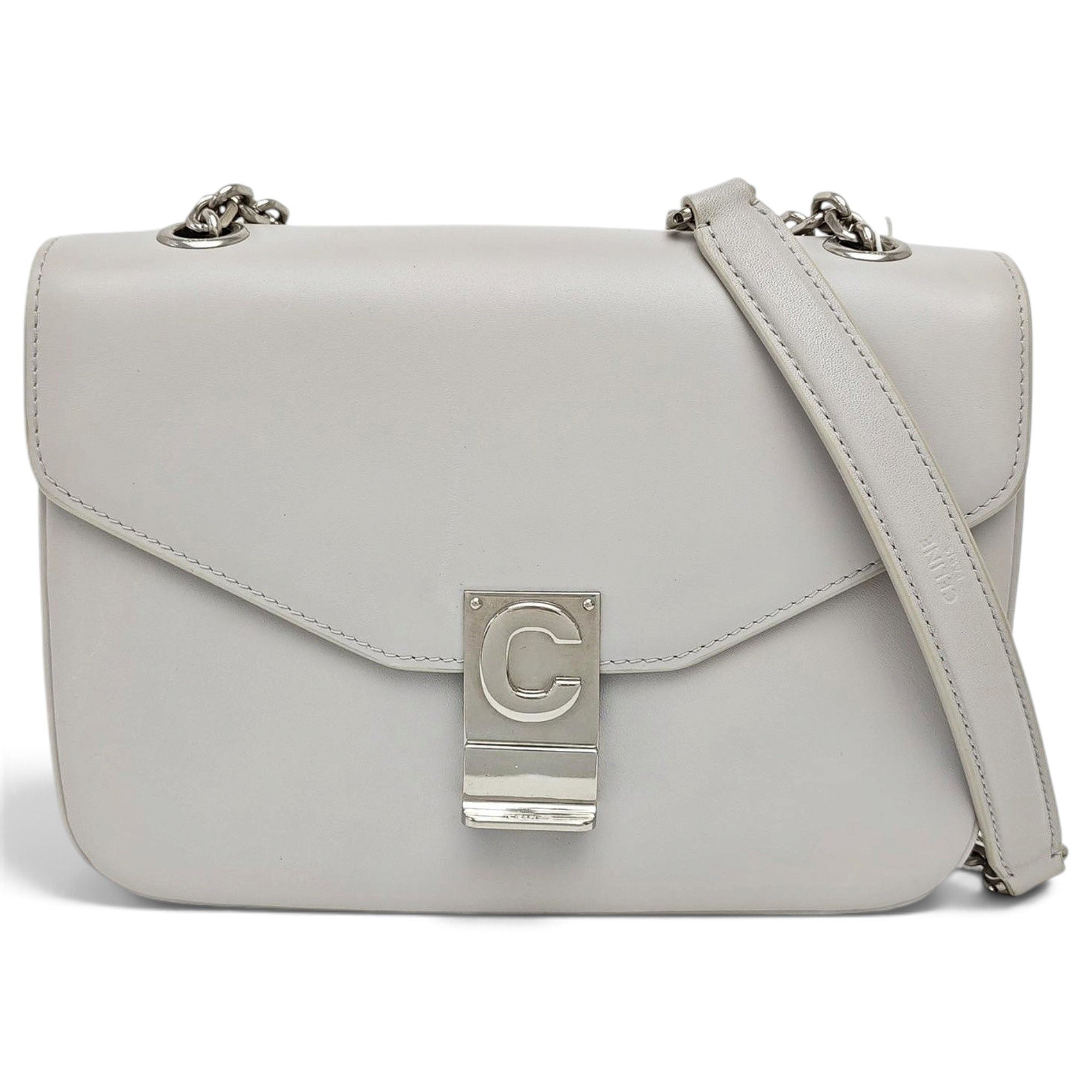 Celine Black Belt leather handbag