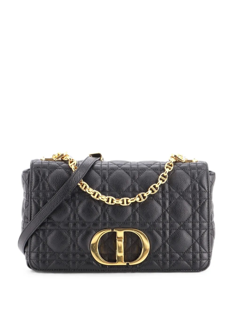 Caro Bag Cannage Quilt Calfskin New Medium shoulder bag