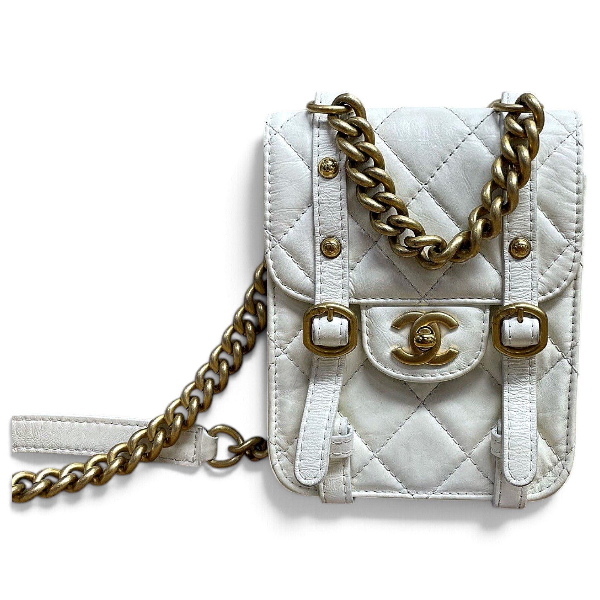Leather mini bag