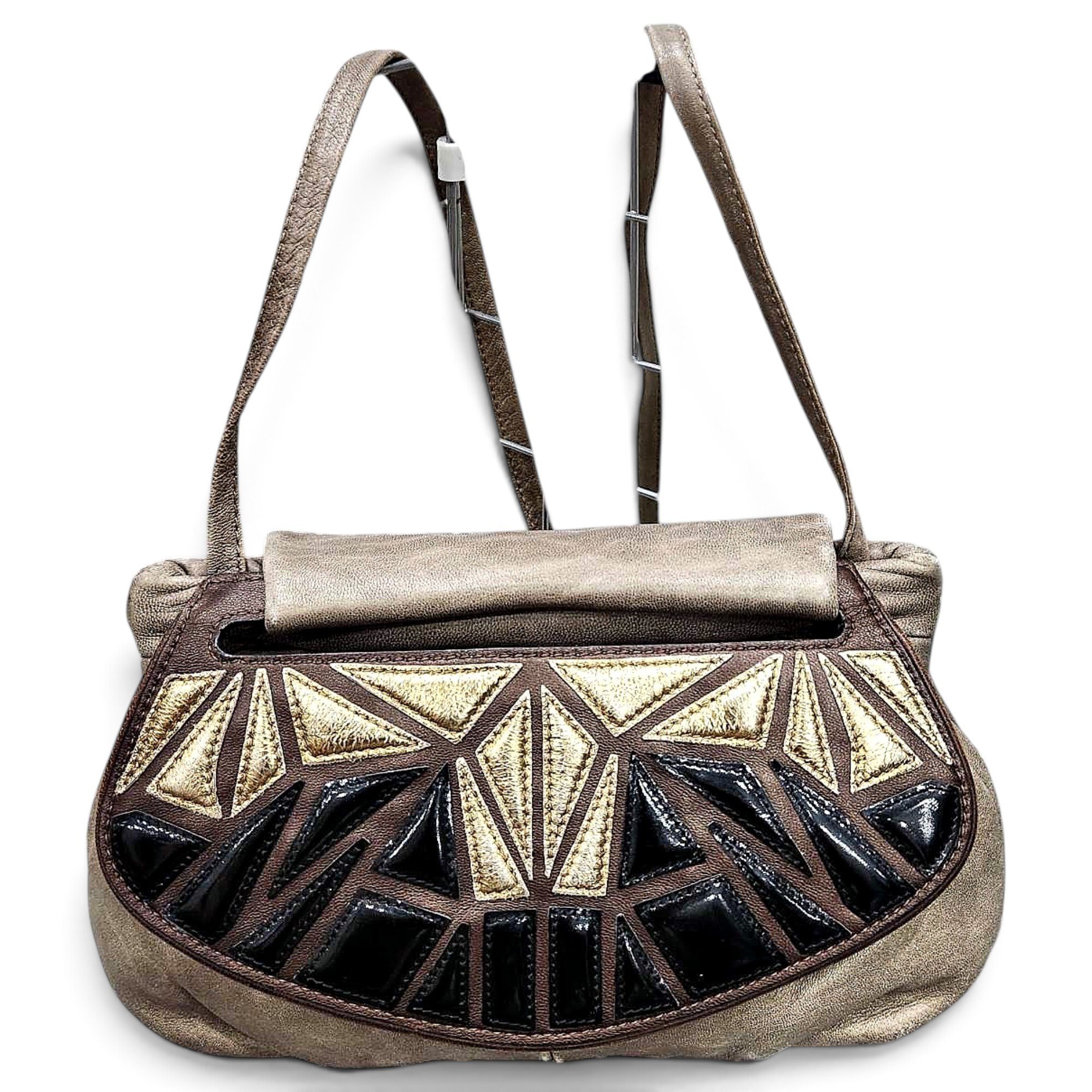 Leather crossbody bag