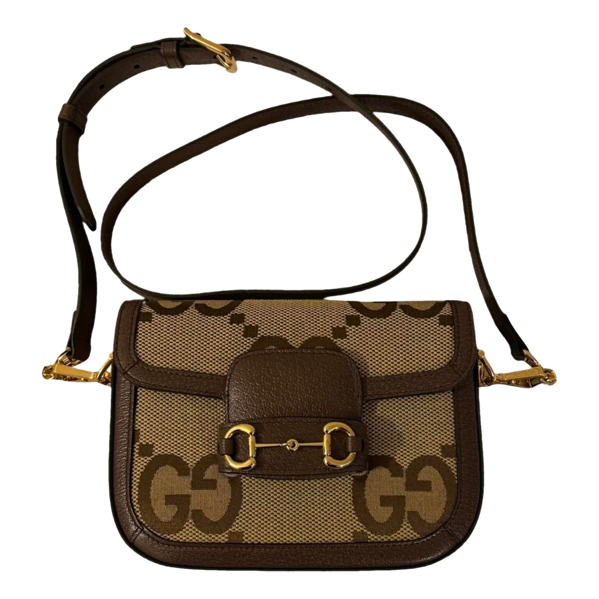 Horsebit 1955 Flap cloth crossbody bag