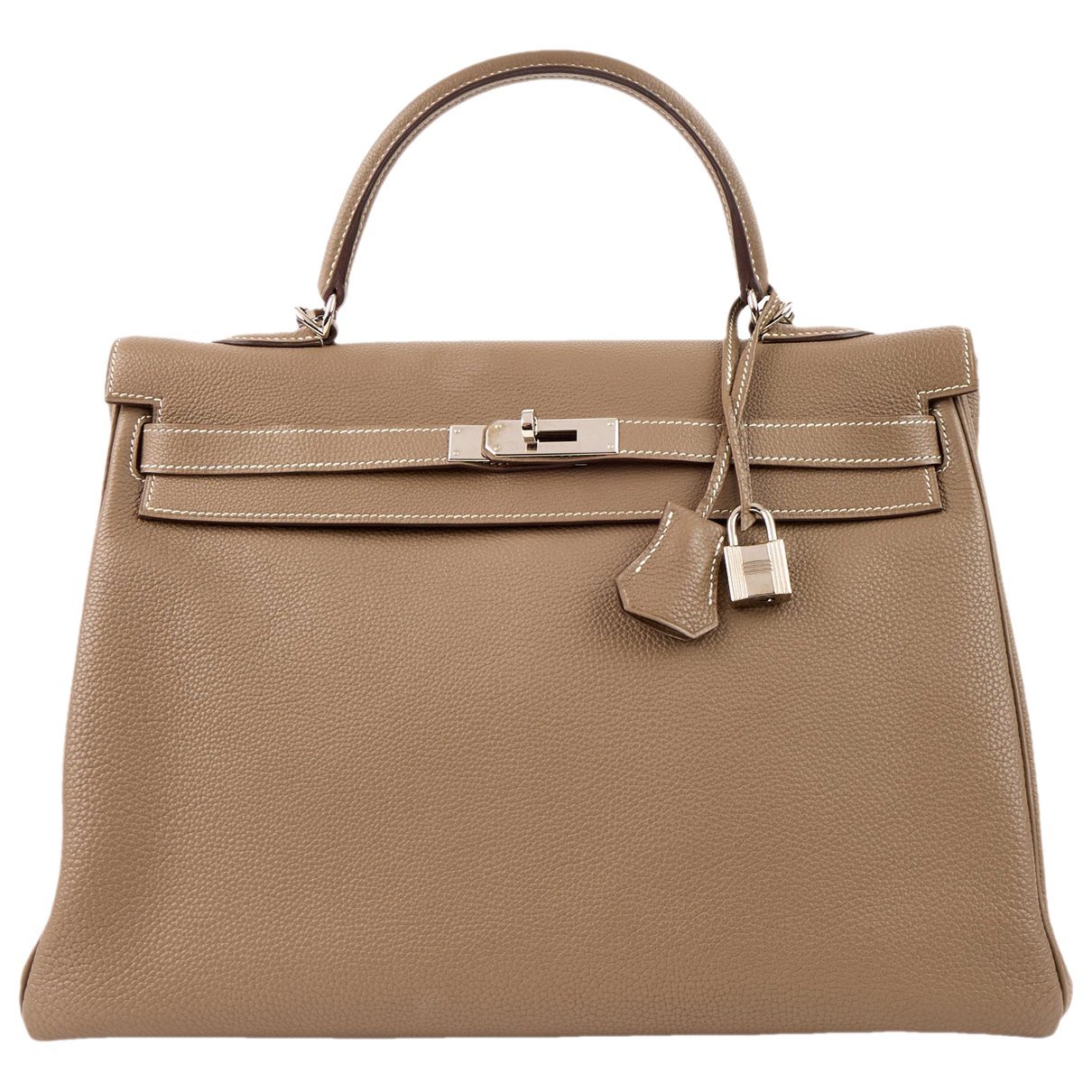 Kelly 35 leather handbag